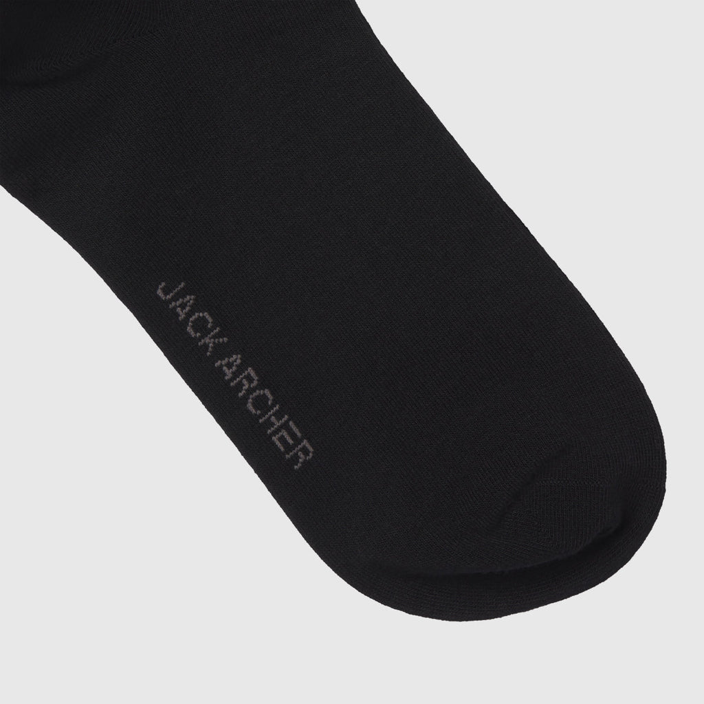 Chaussettes en coton premium noir sidéral