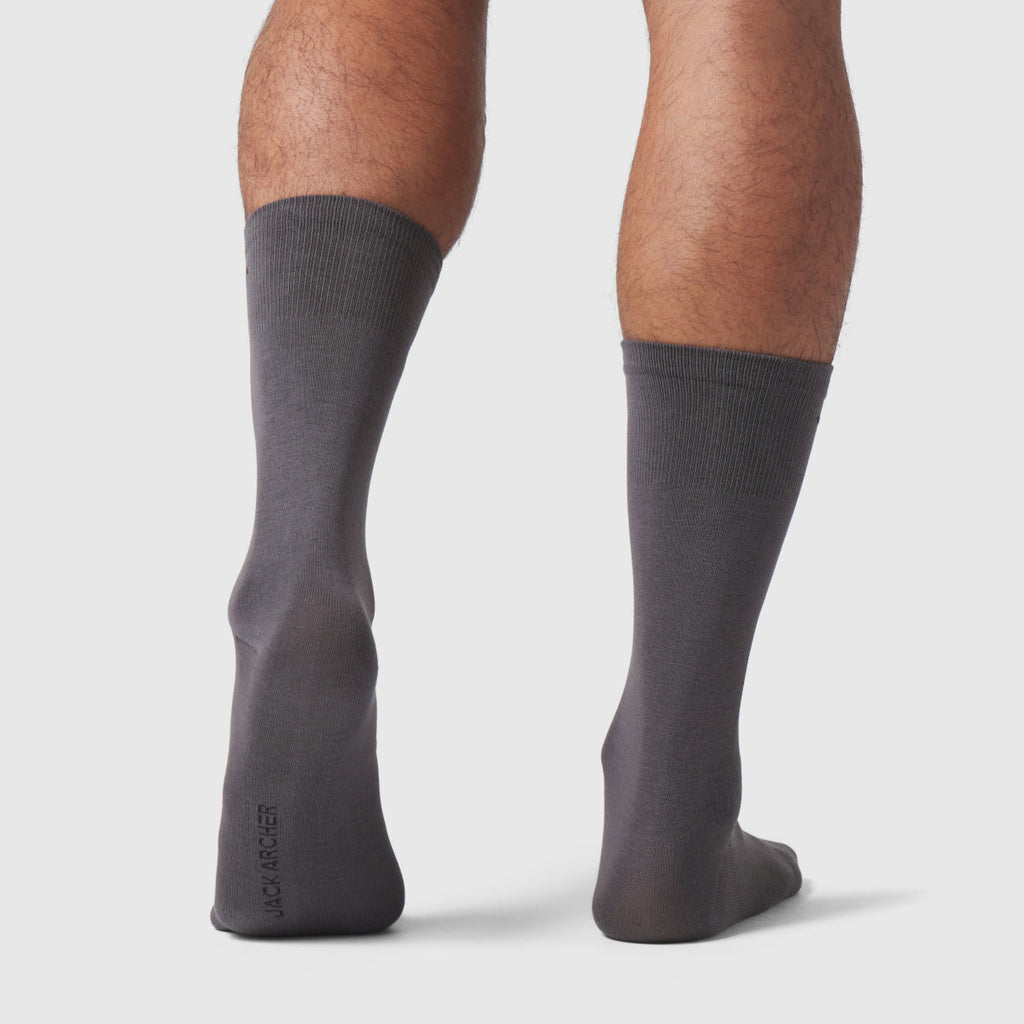 Chaussettes gris anthracite