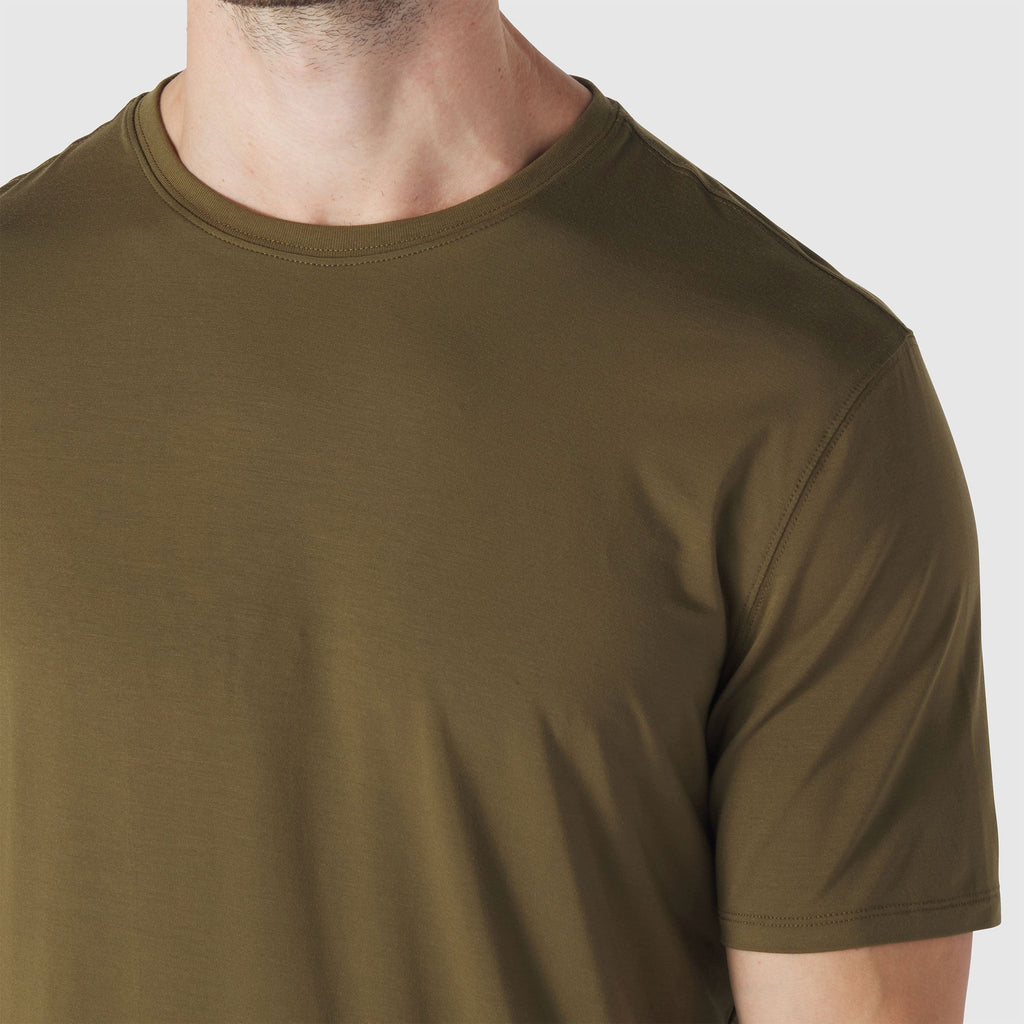 T-shirt classique — Vert olive