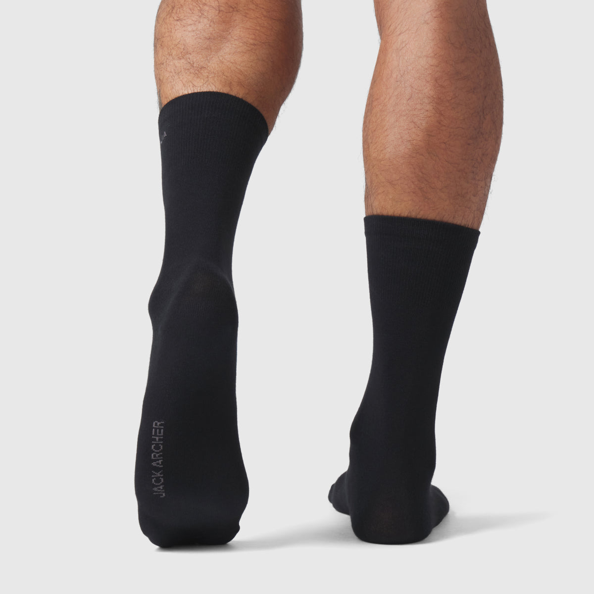 Chaussettes en coton premium noir sidéral