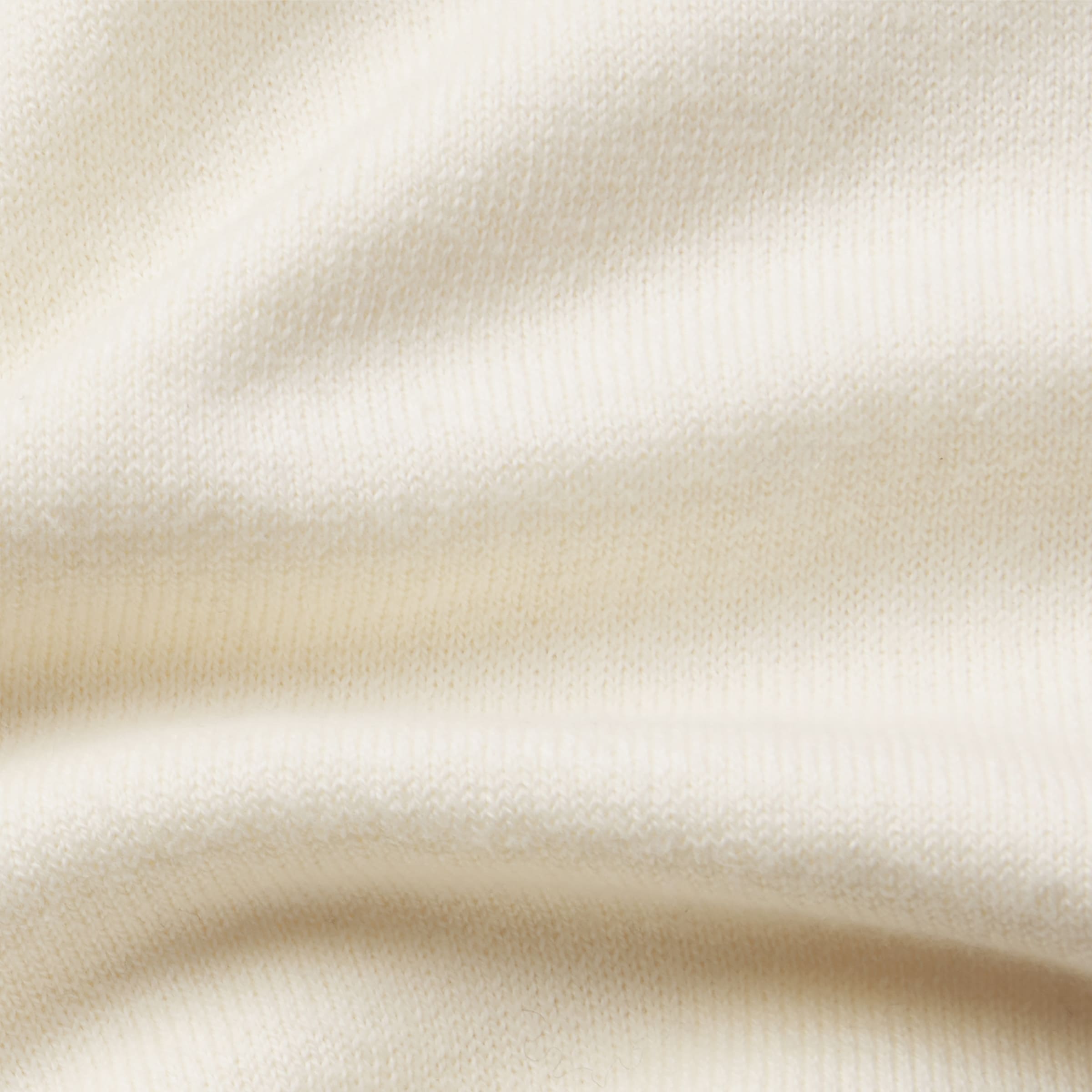 Pull col rond – Crème