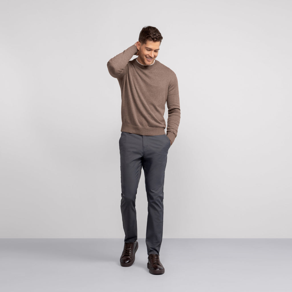 Anytime Crewneck Sweater – Bruyère Moka