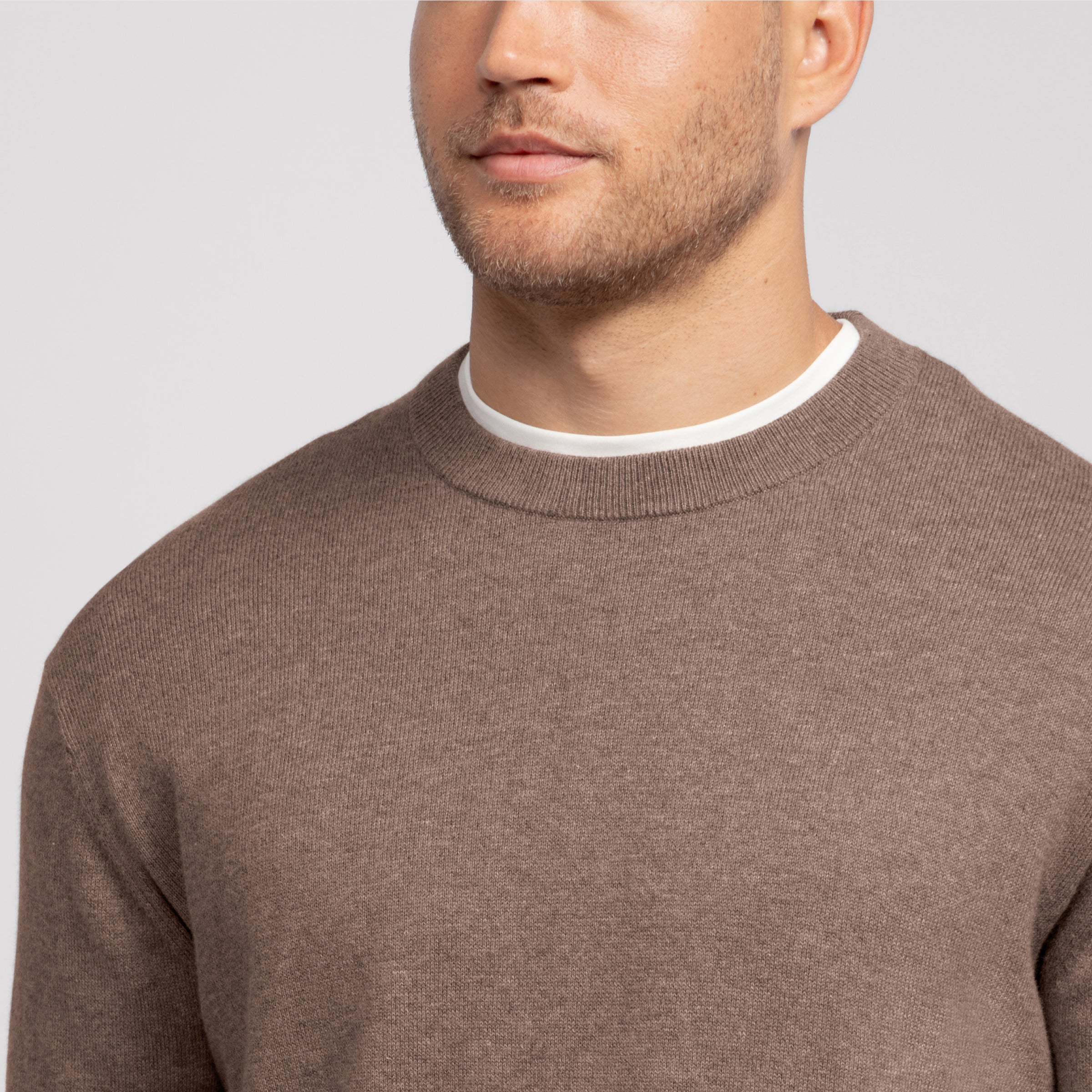 Anytime Crewneck Sweater – Bruyère Moka