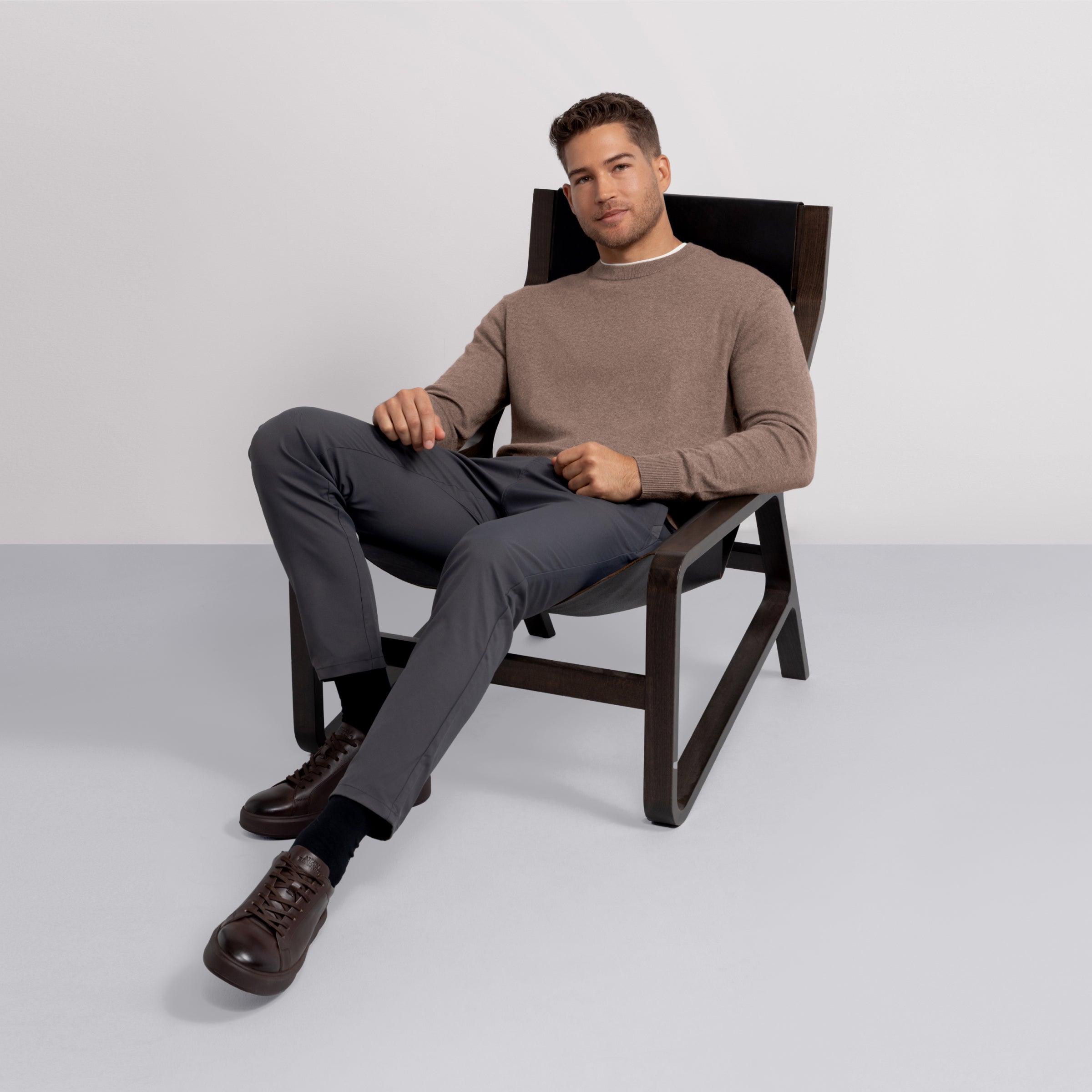 Anytime Crewneck Sweater – Bruyère Moka