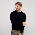 Pull col rond - Noir véritable