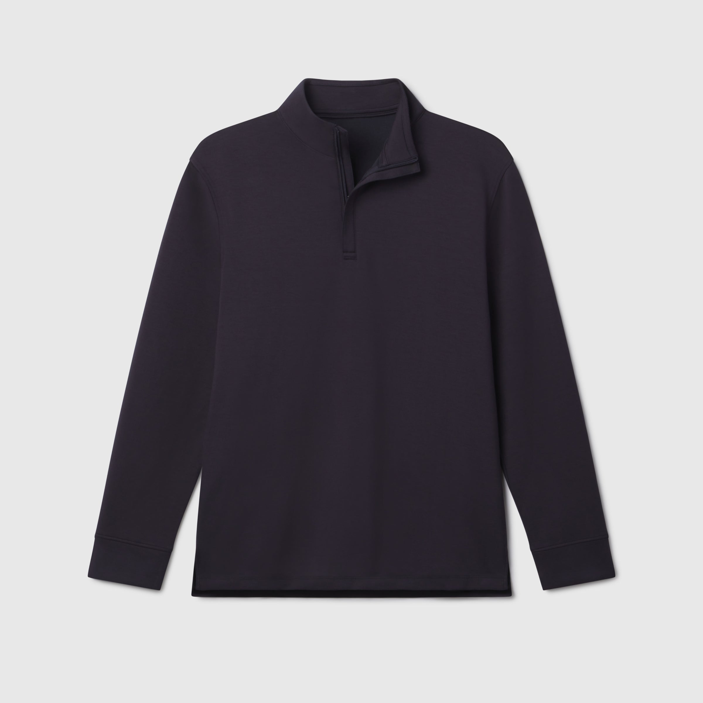 Chandail quart-zip Bleu Profond