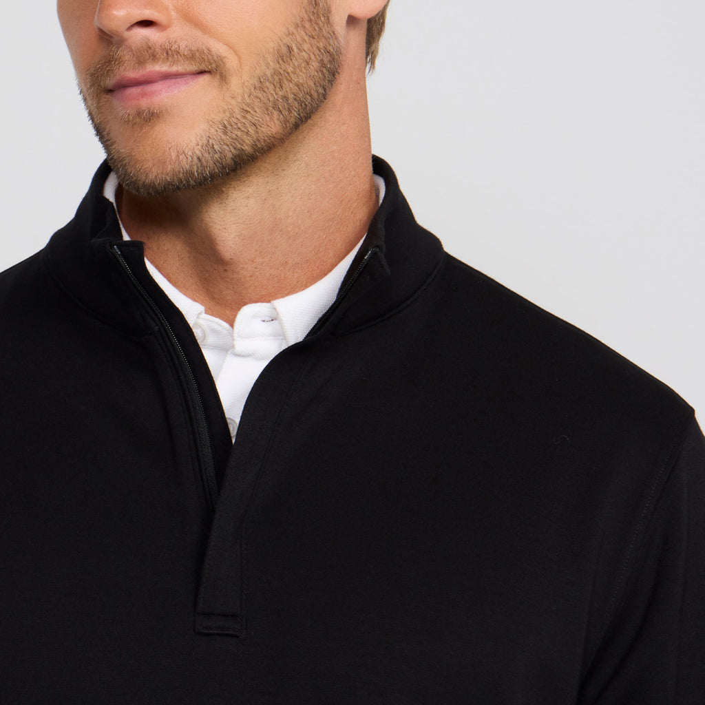 Demi-Zip – Noir Pur