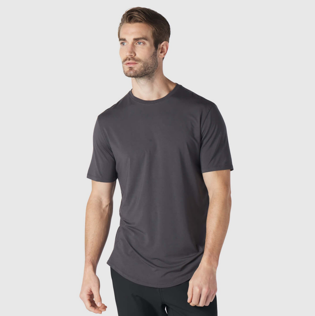 T-shirt Classique Gris Anthracite