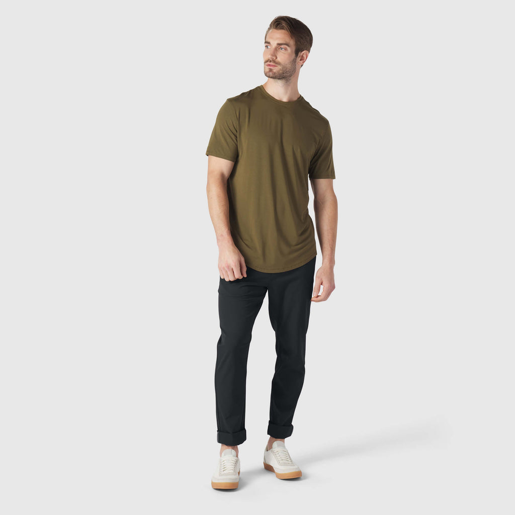 T-shirt classique — Vert olive
