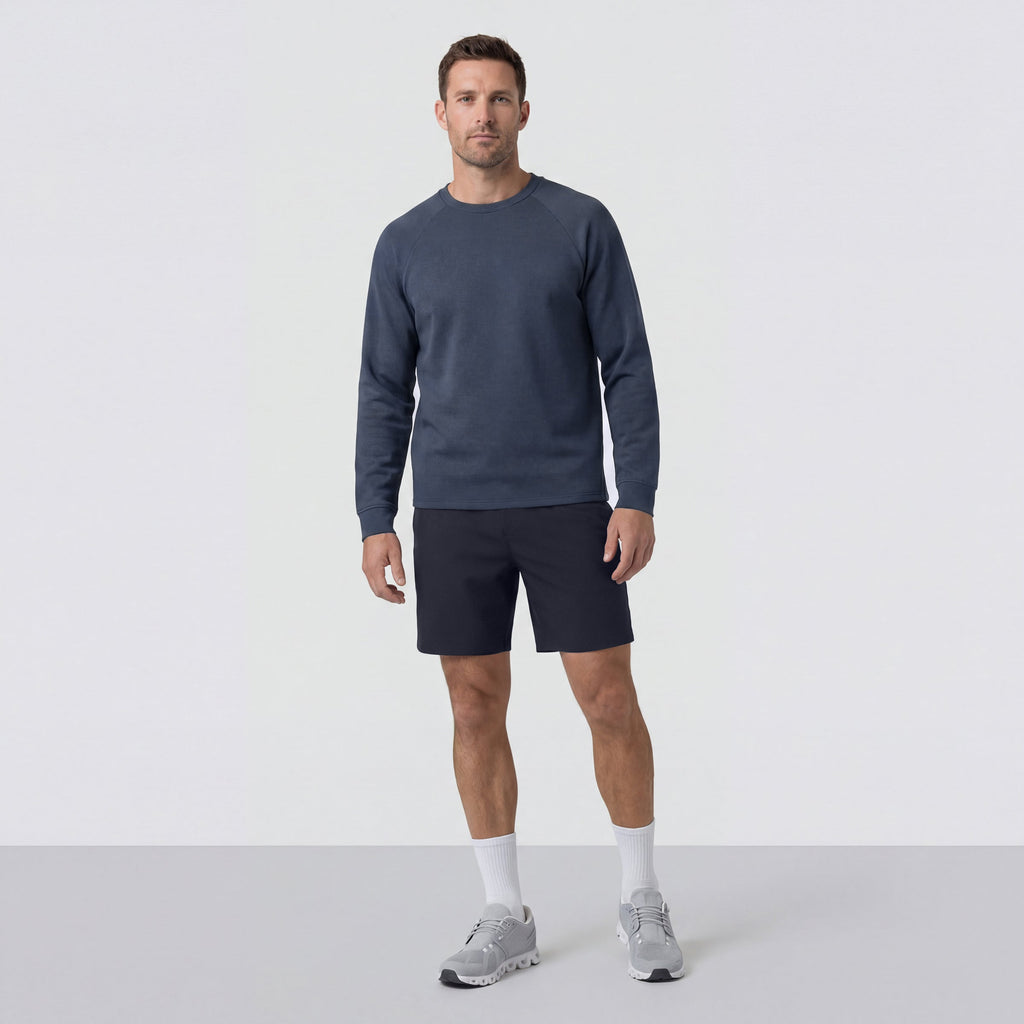 Court 8" - Bleu marine