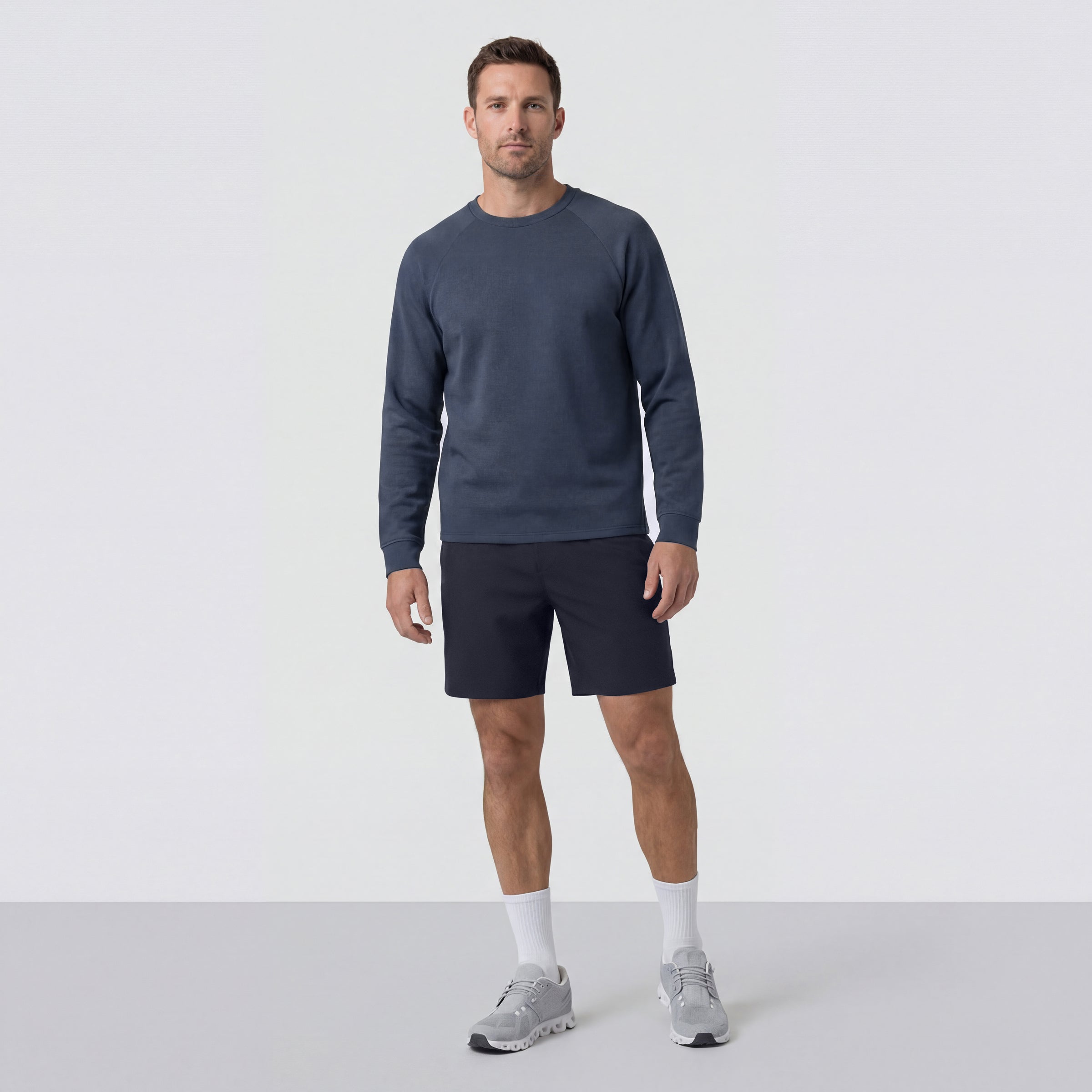 Court 8" - Bleu marine