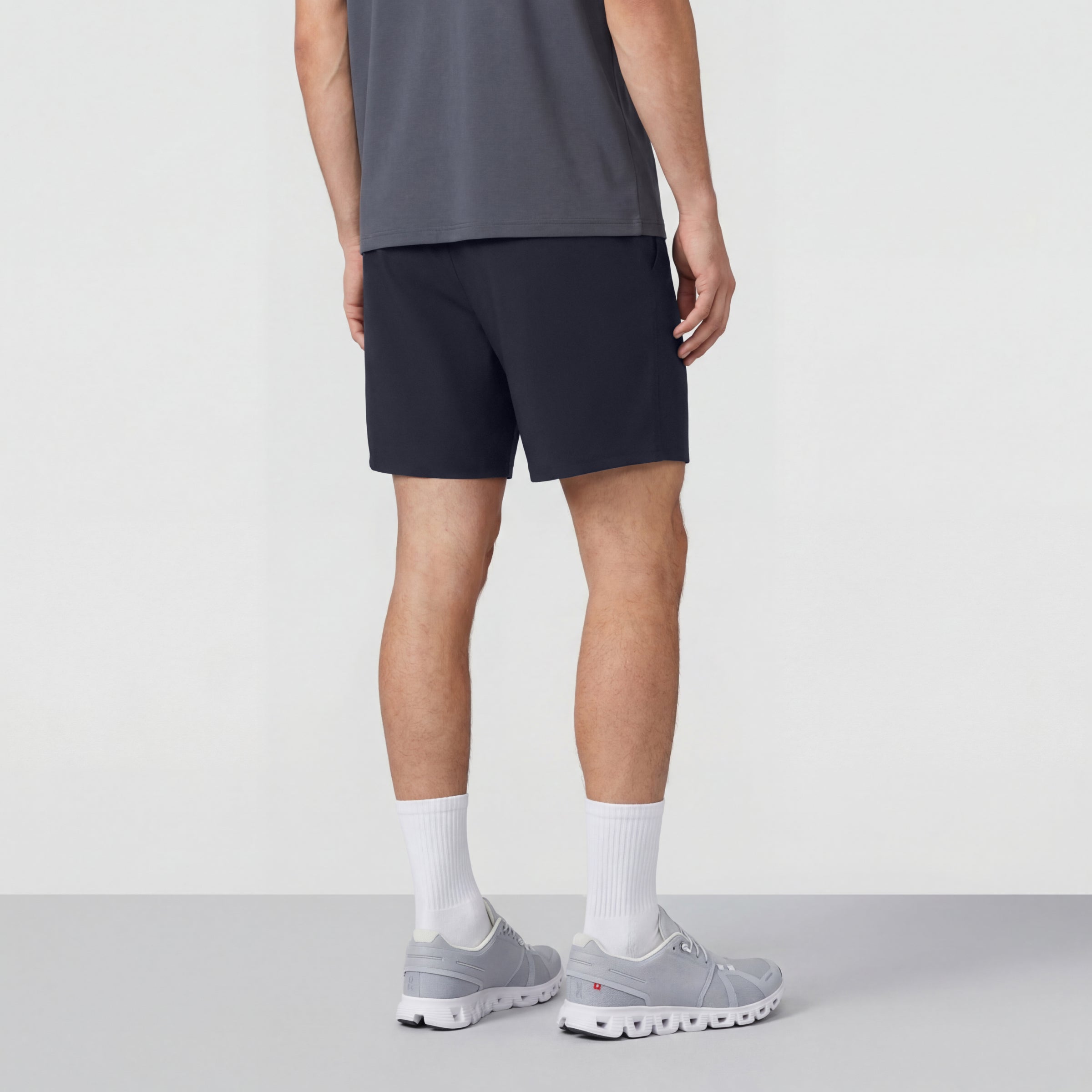 Court 8" - Bleu marine