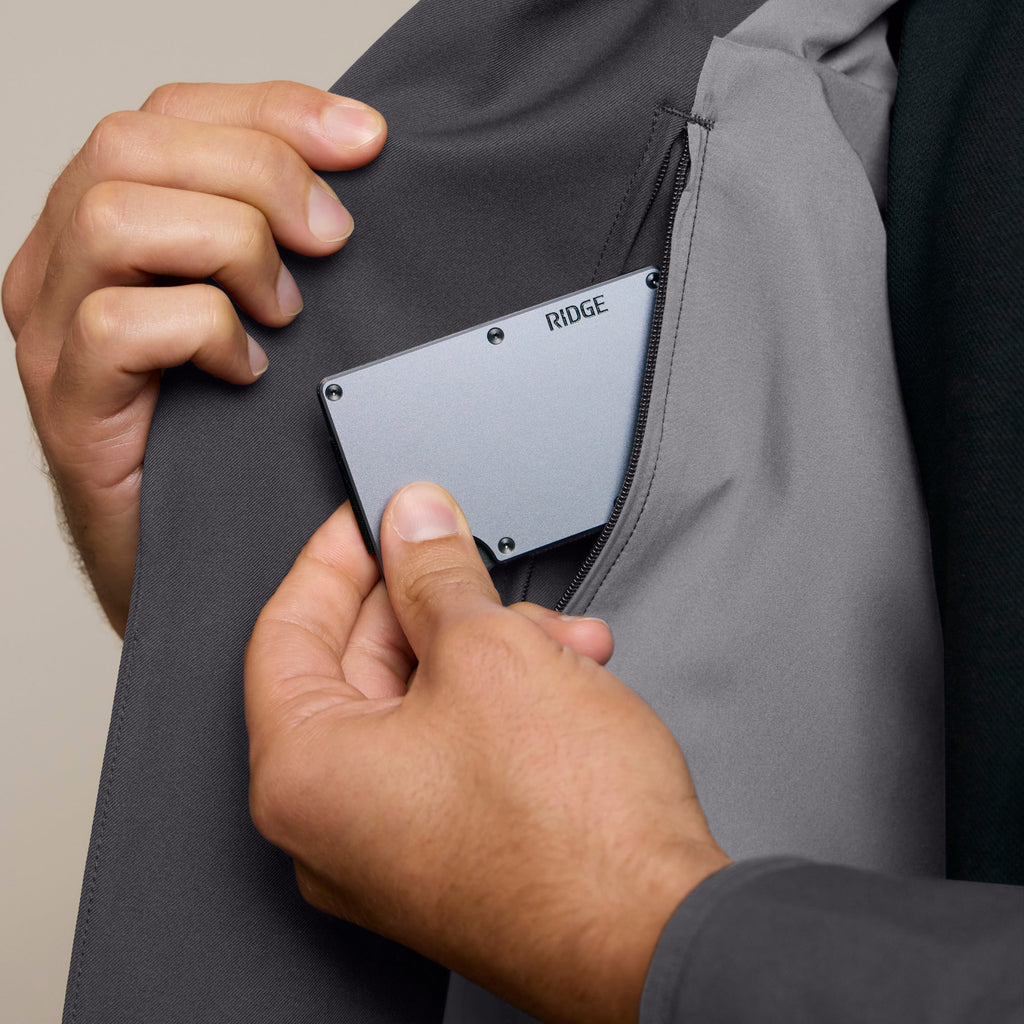 Blazer classique extensible – Gris anthracite