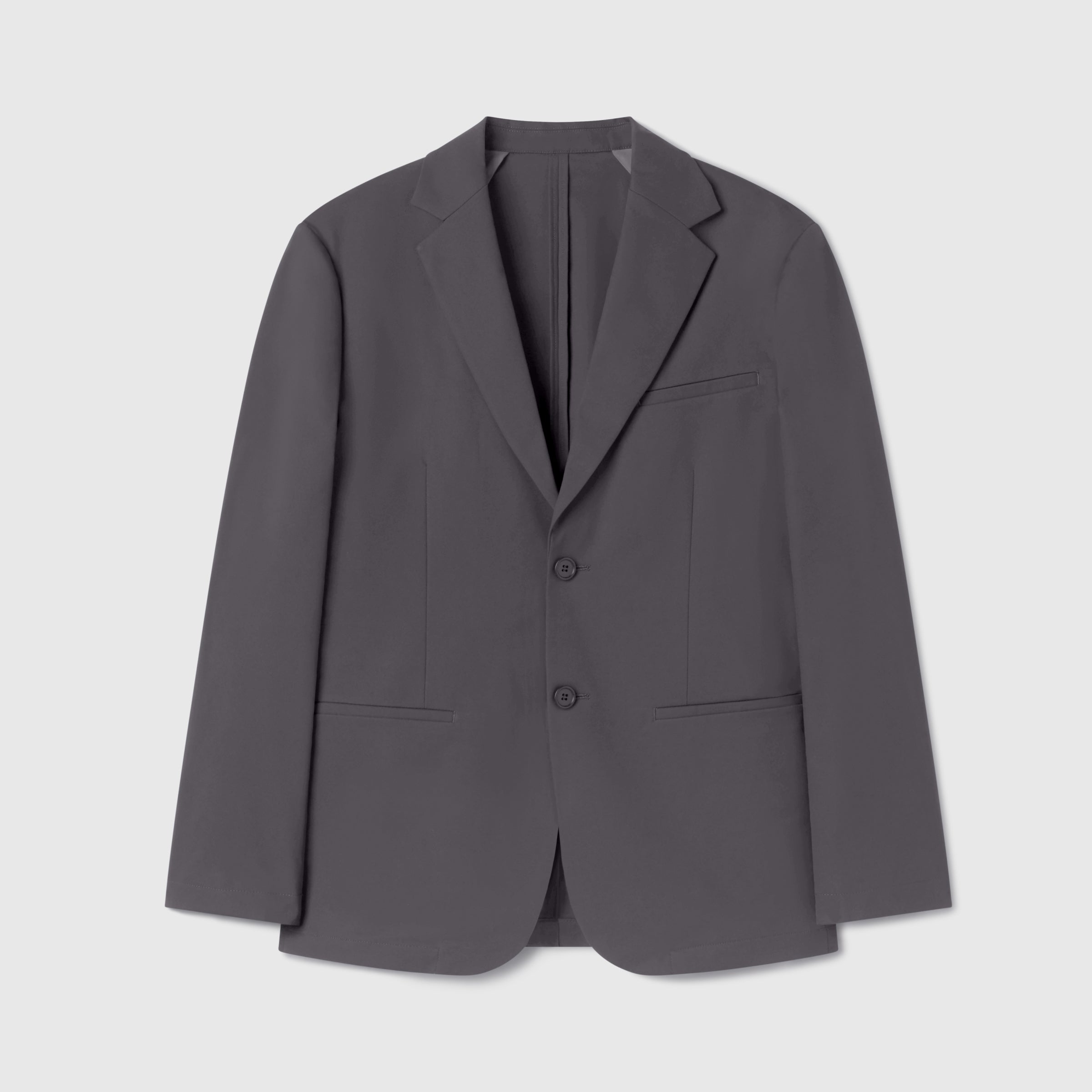 Blazer classique extensible – Gris anthracite