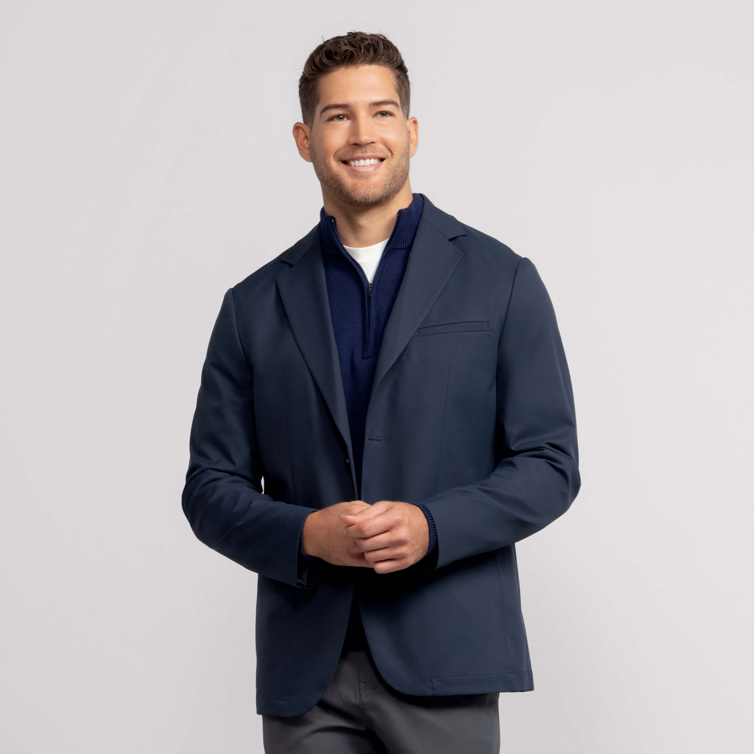 Blazer extensible pour homme