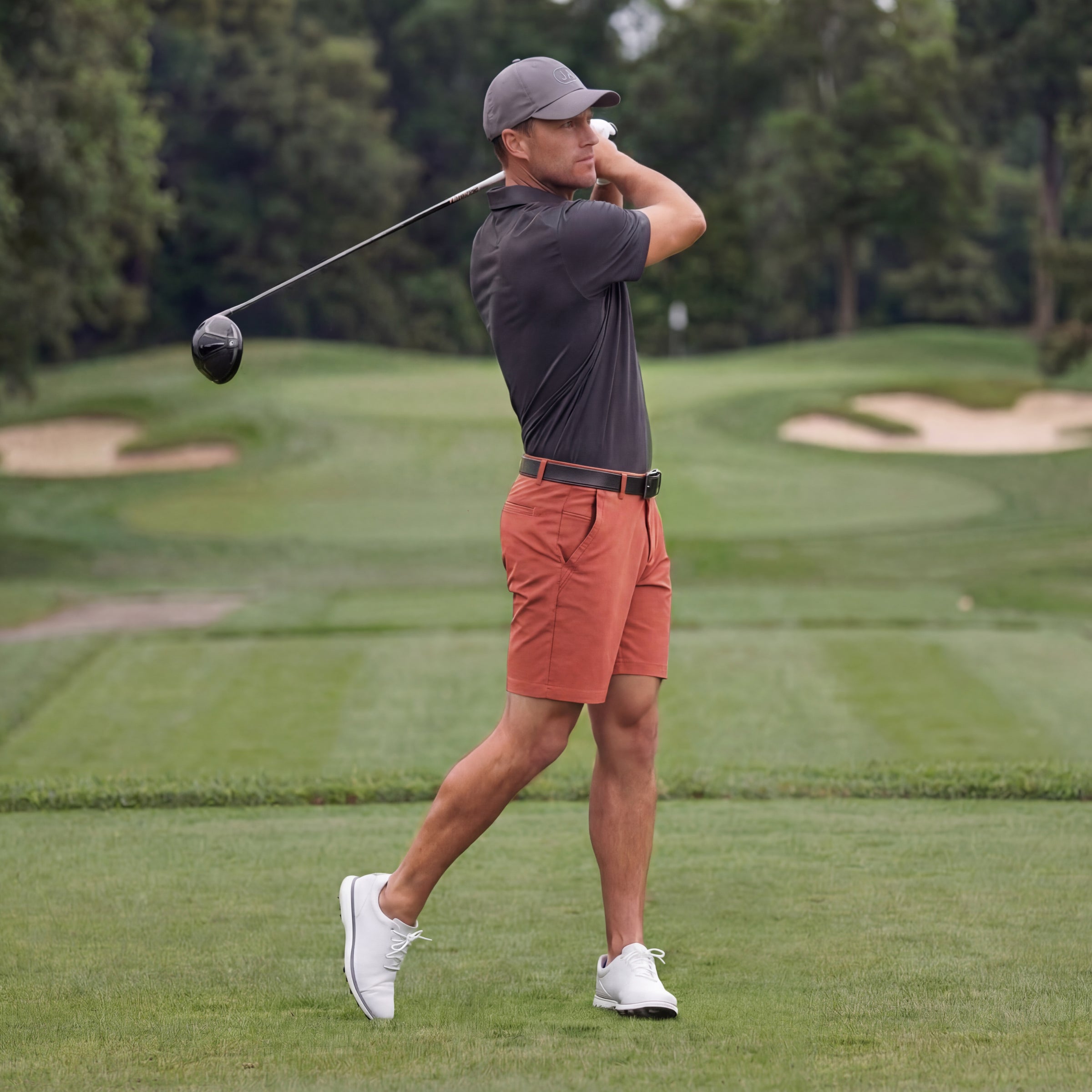 Polo Club Pique - Gris Anthracite