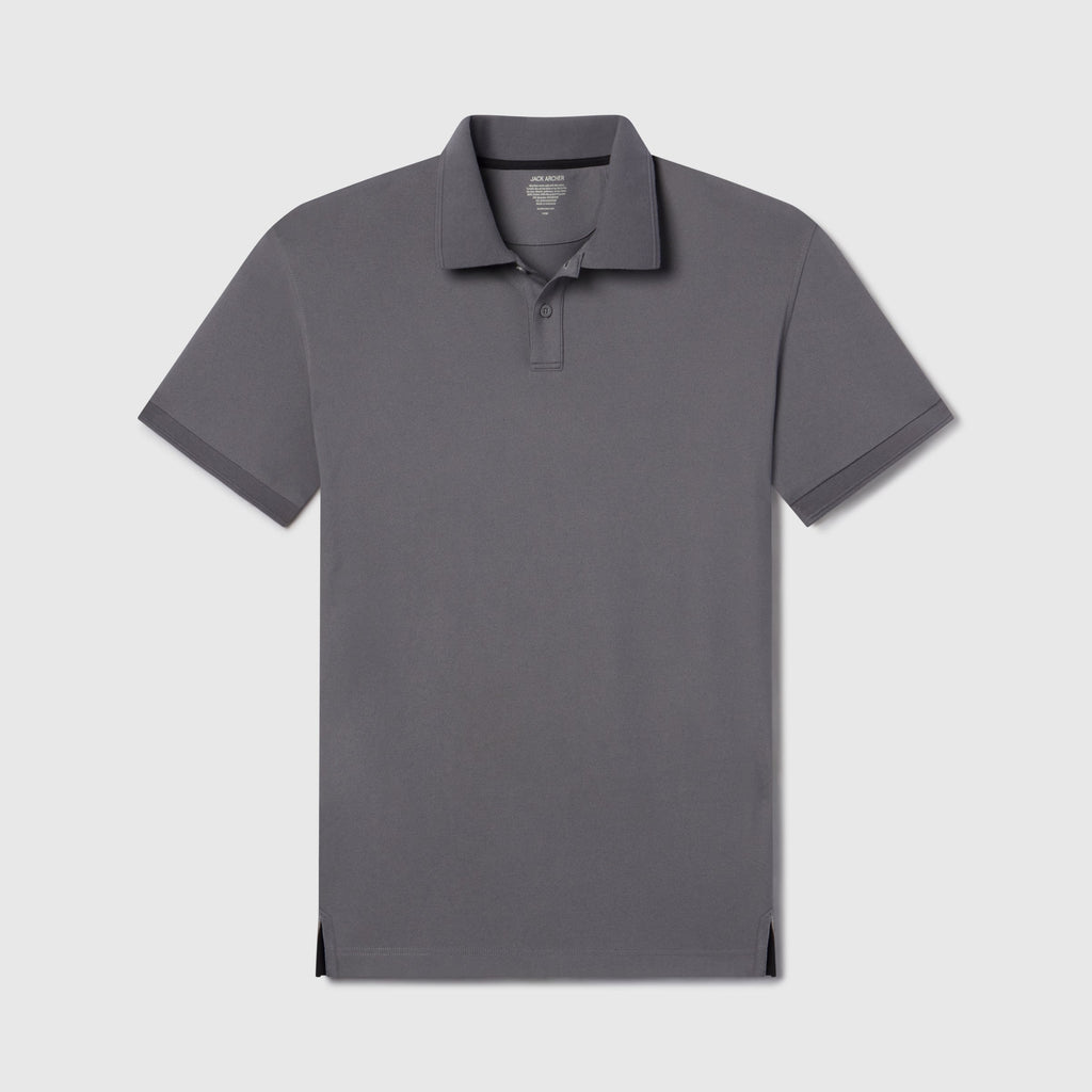 Polo Club Pique - Gris Anthracite
