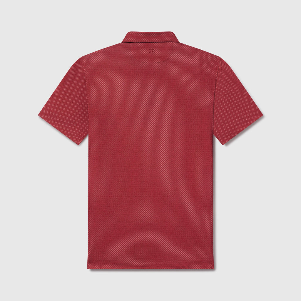 Polo de performance – Rouge brique