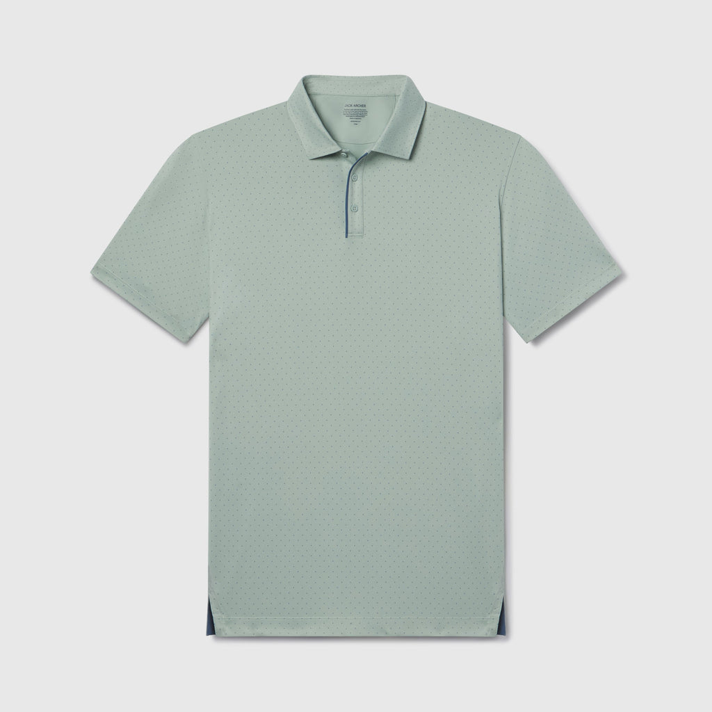 Polo de performance – Vert orage