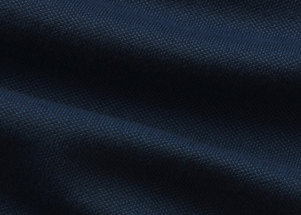 Polo piqué - Bleu océan