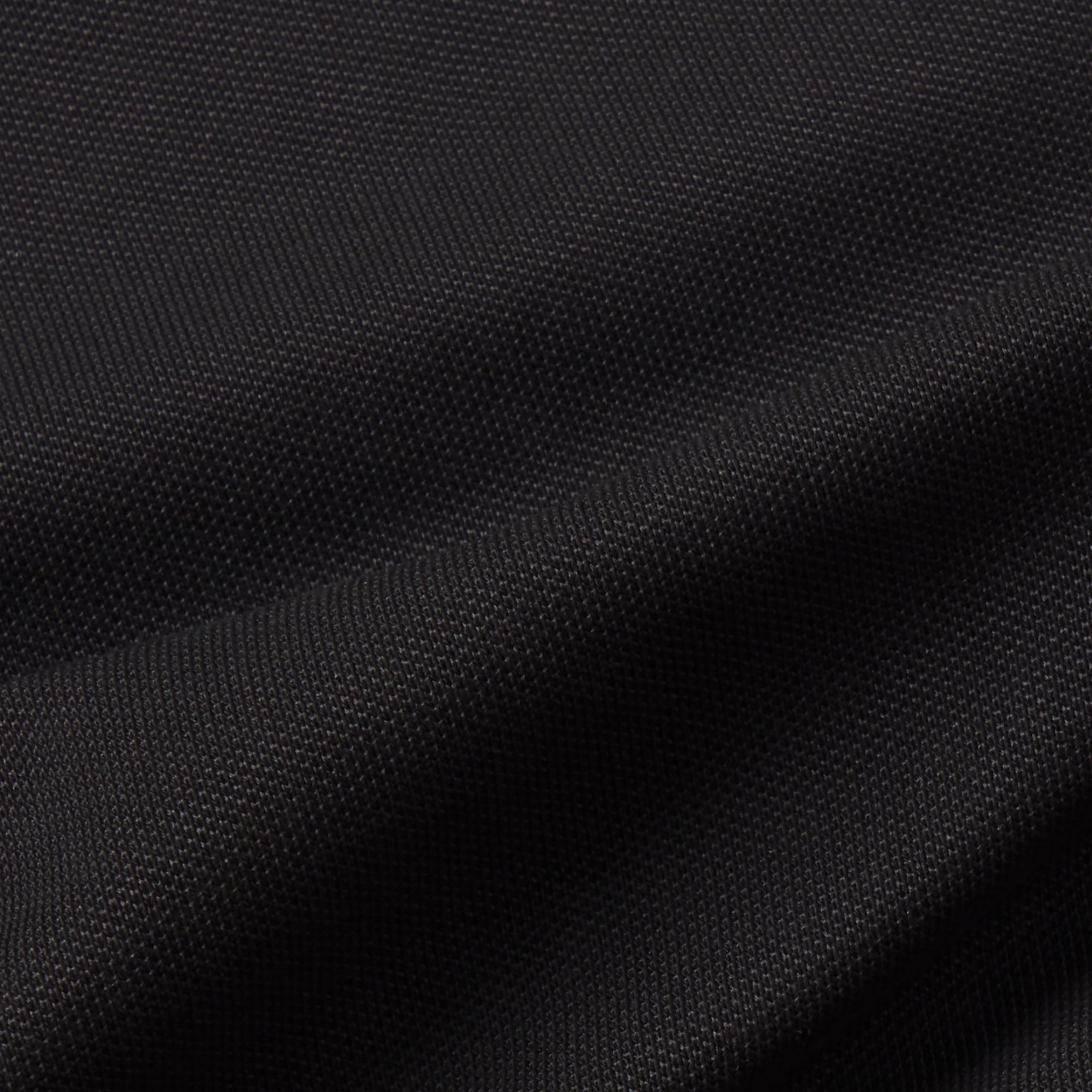 Polo piqué - Noir véritable