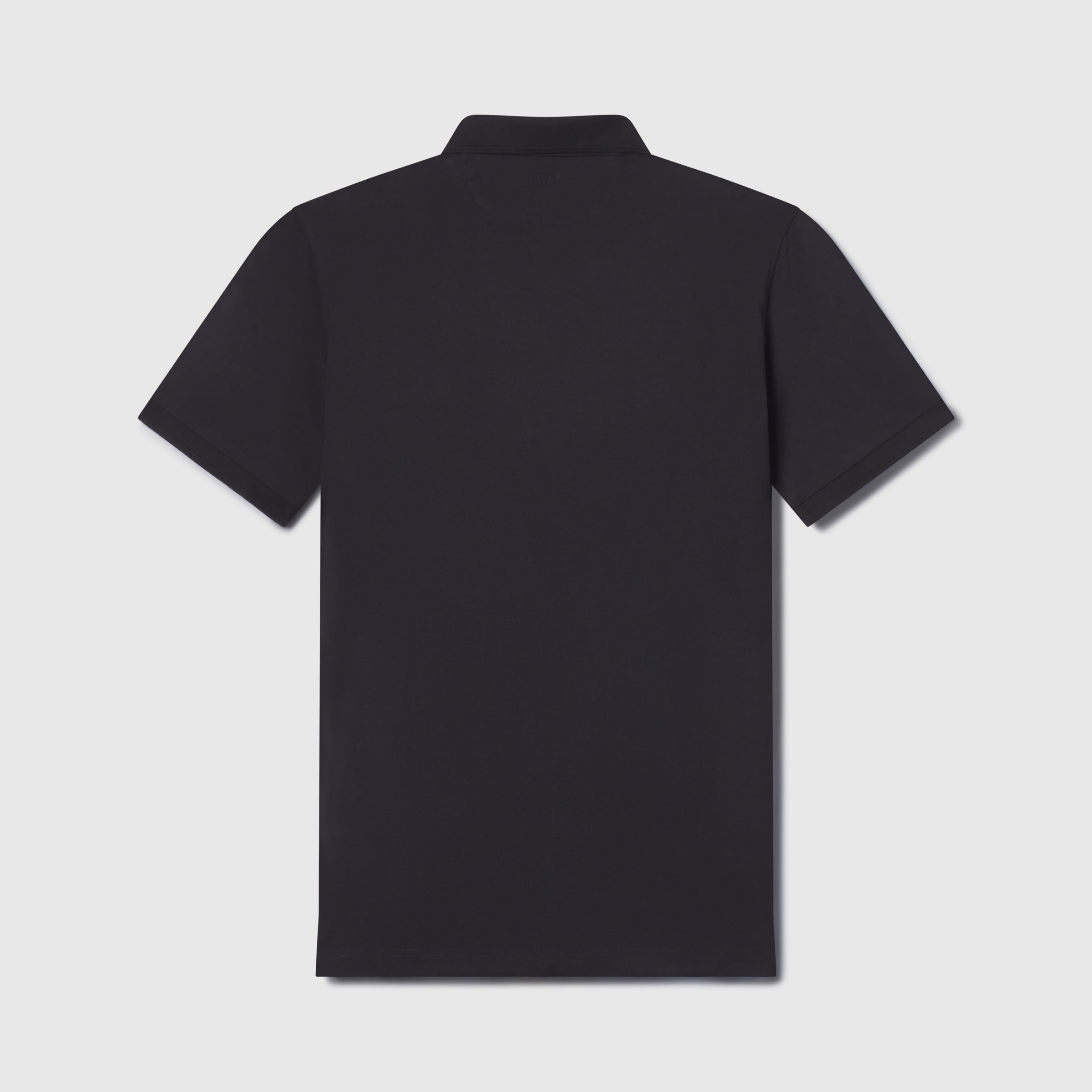 Polo piqué - Noir véritable