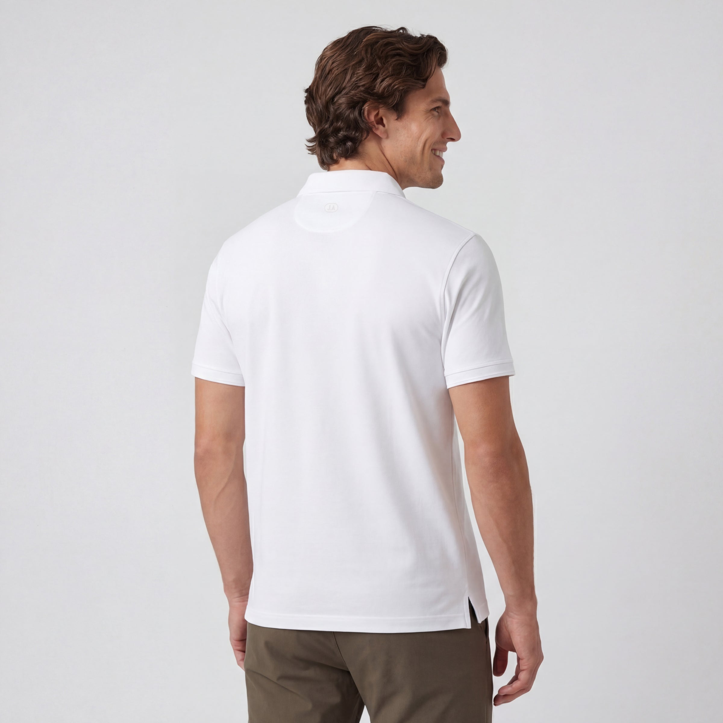 Polo piqué - Blanc véritable
