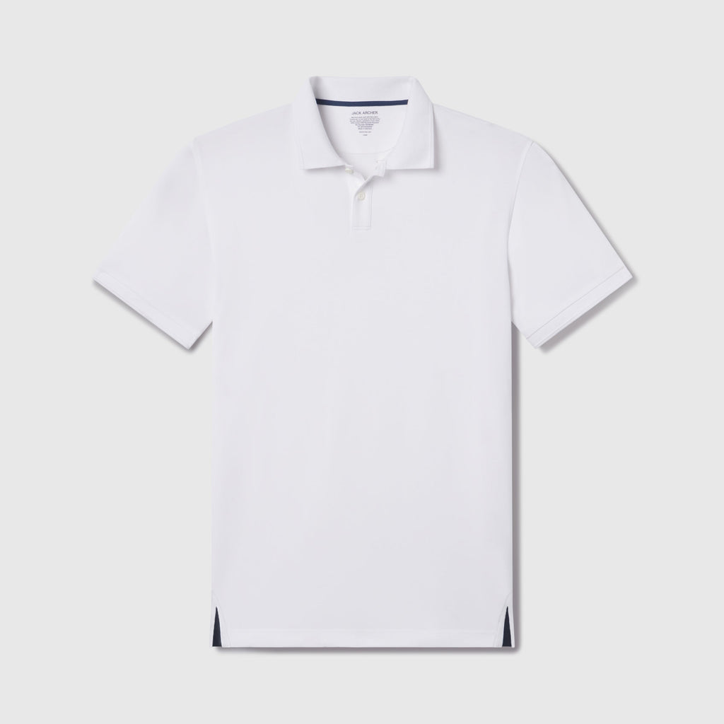 Polo piqué - Blanc véritable