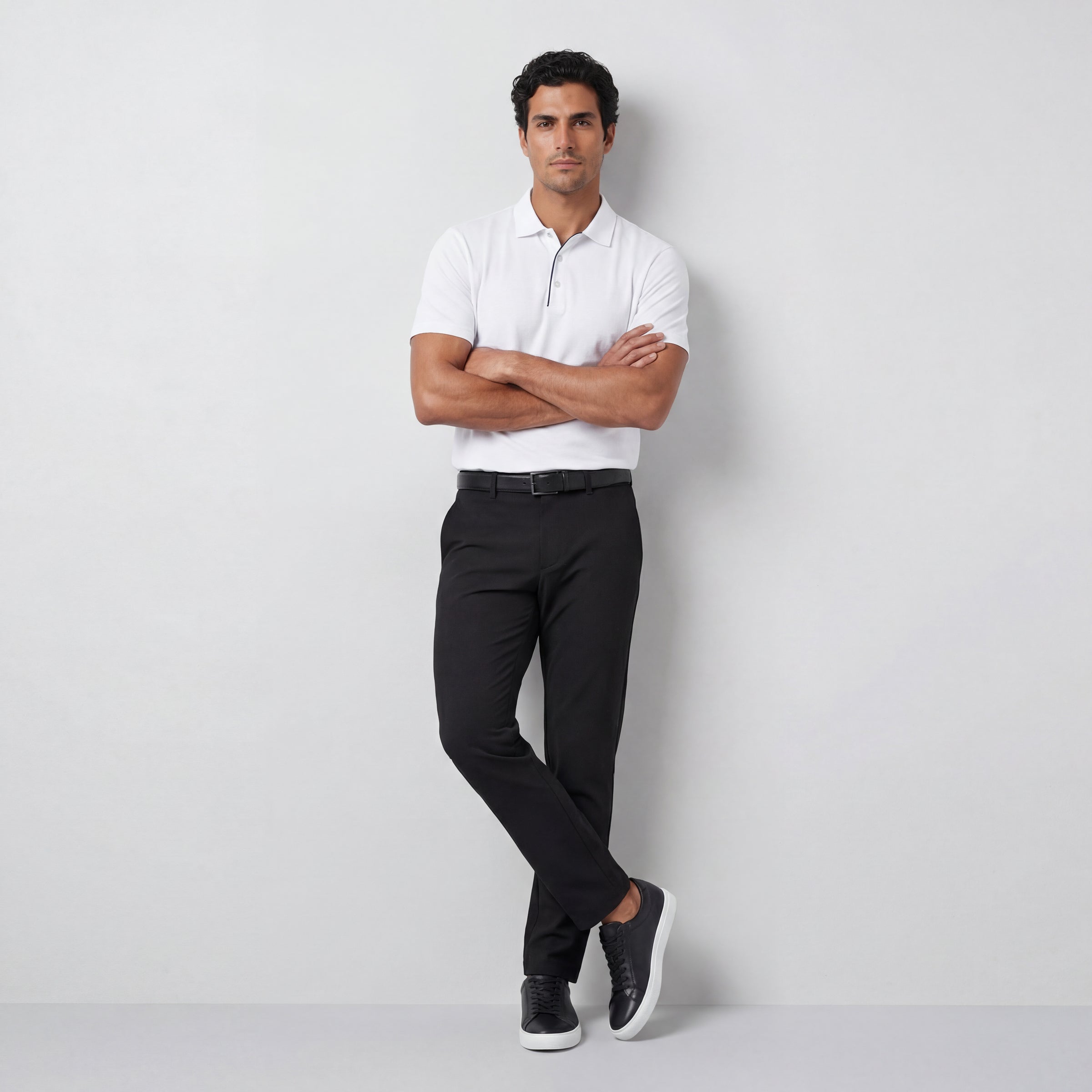 Polo de performance Clubhouse – Driveline blanc