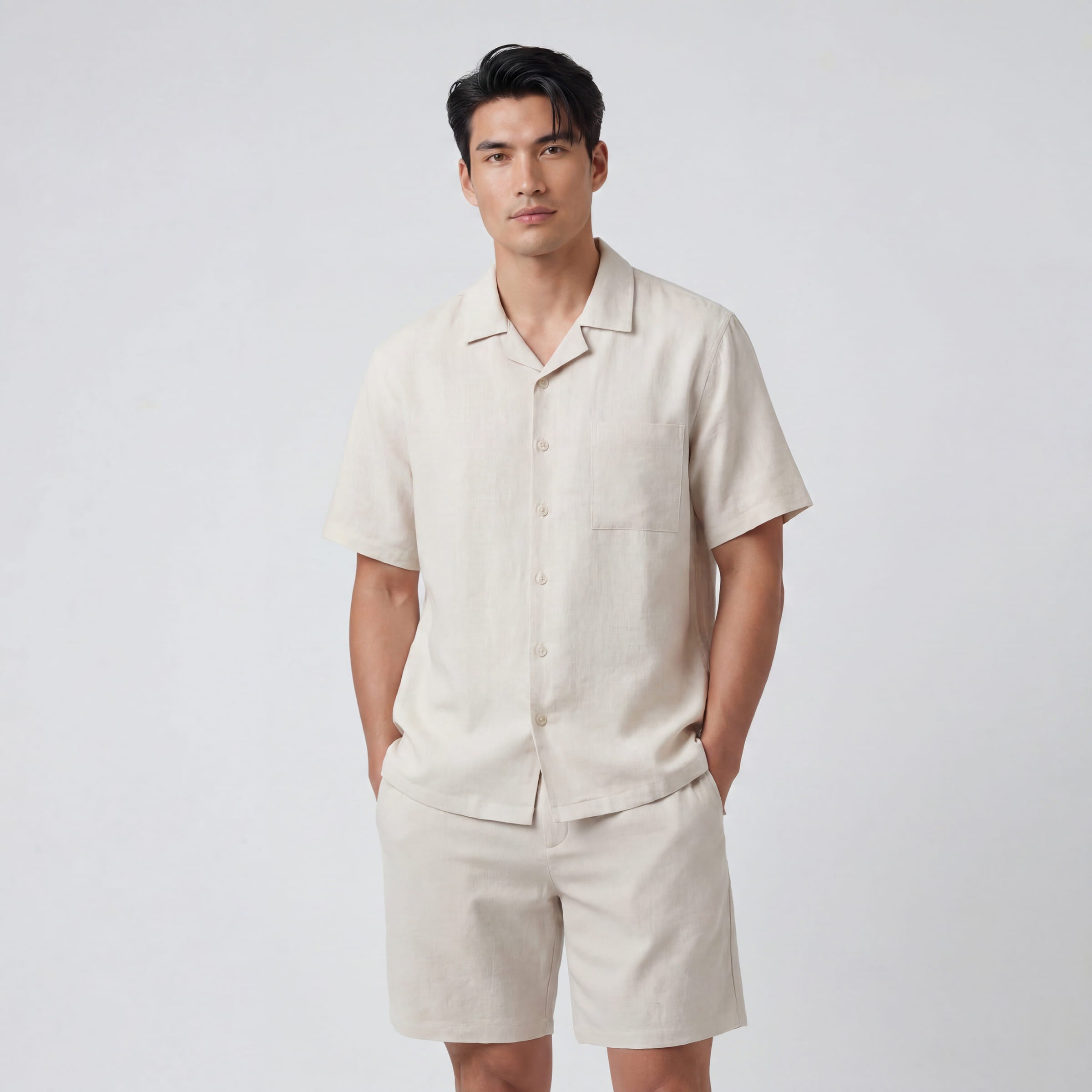 Chemise en lin -- Toile