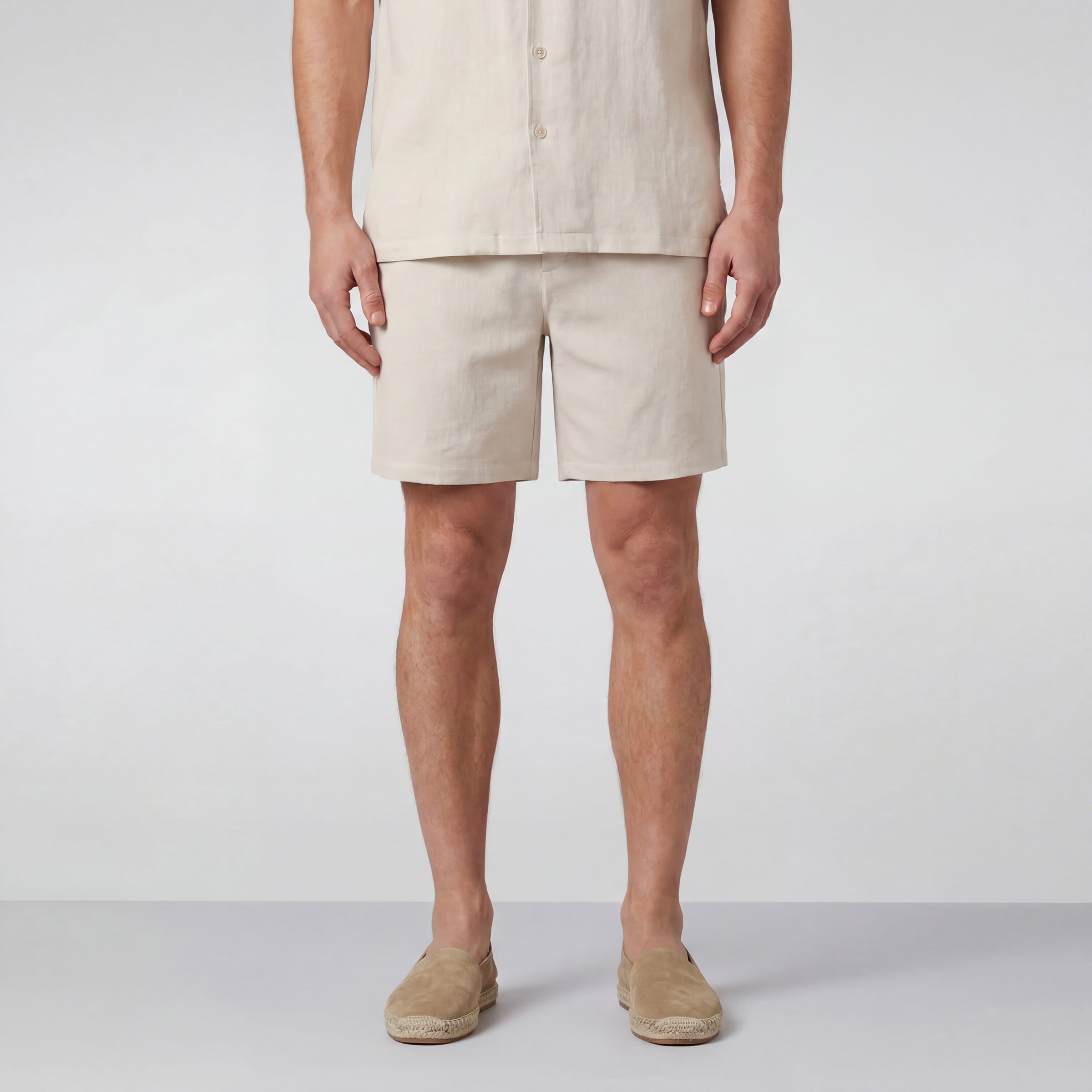 Short en lin - Toile