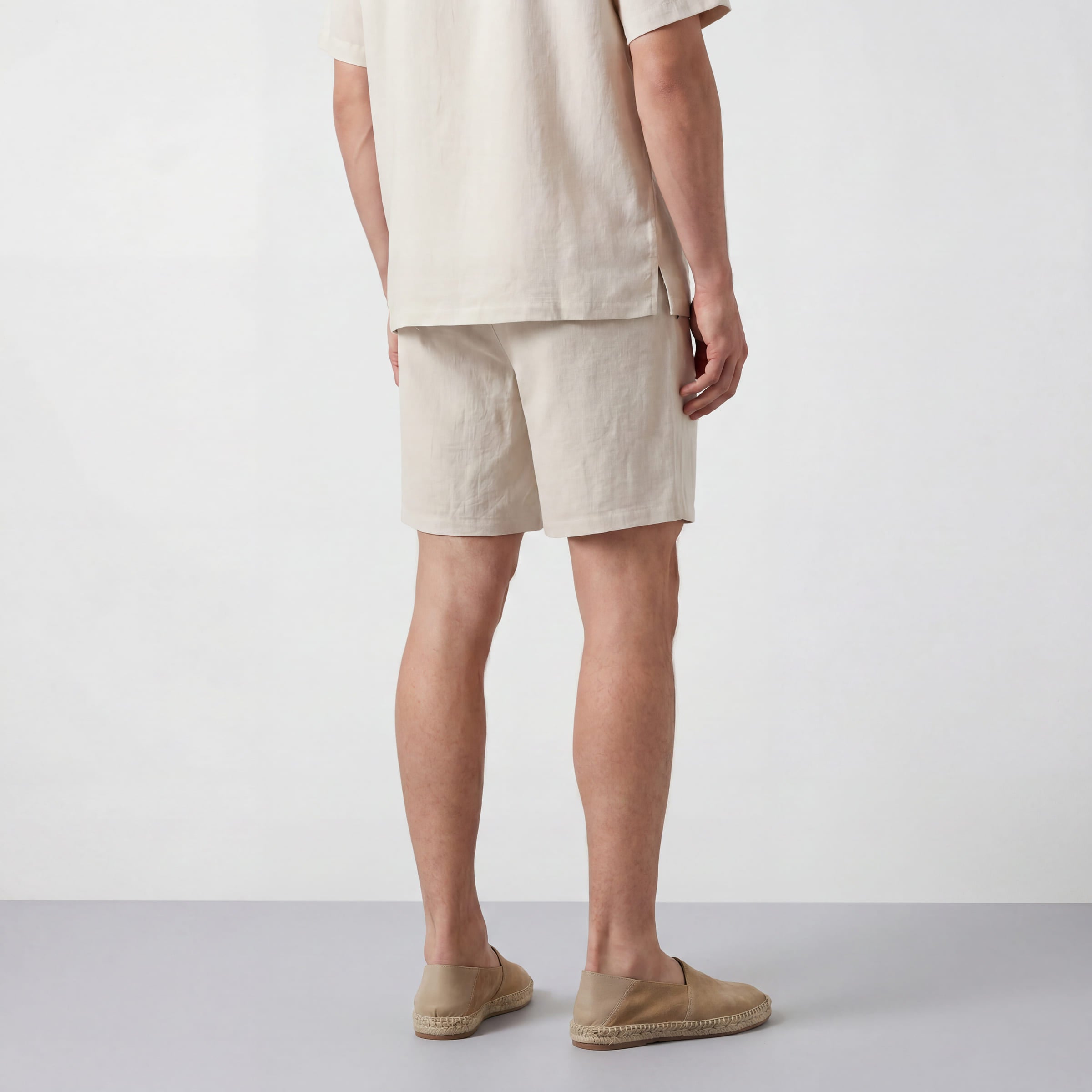 Short en lin - Toile