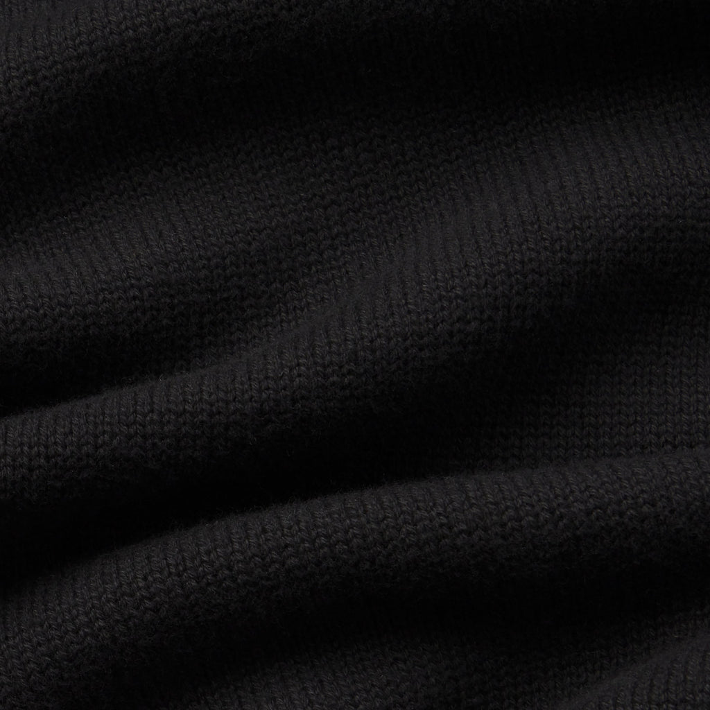 Chandail à col zippé - Noir authentique