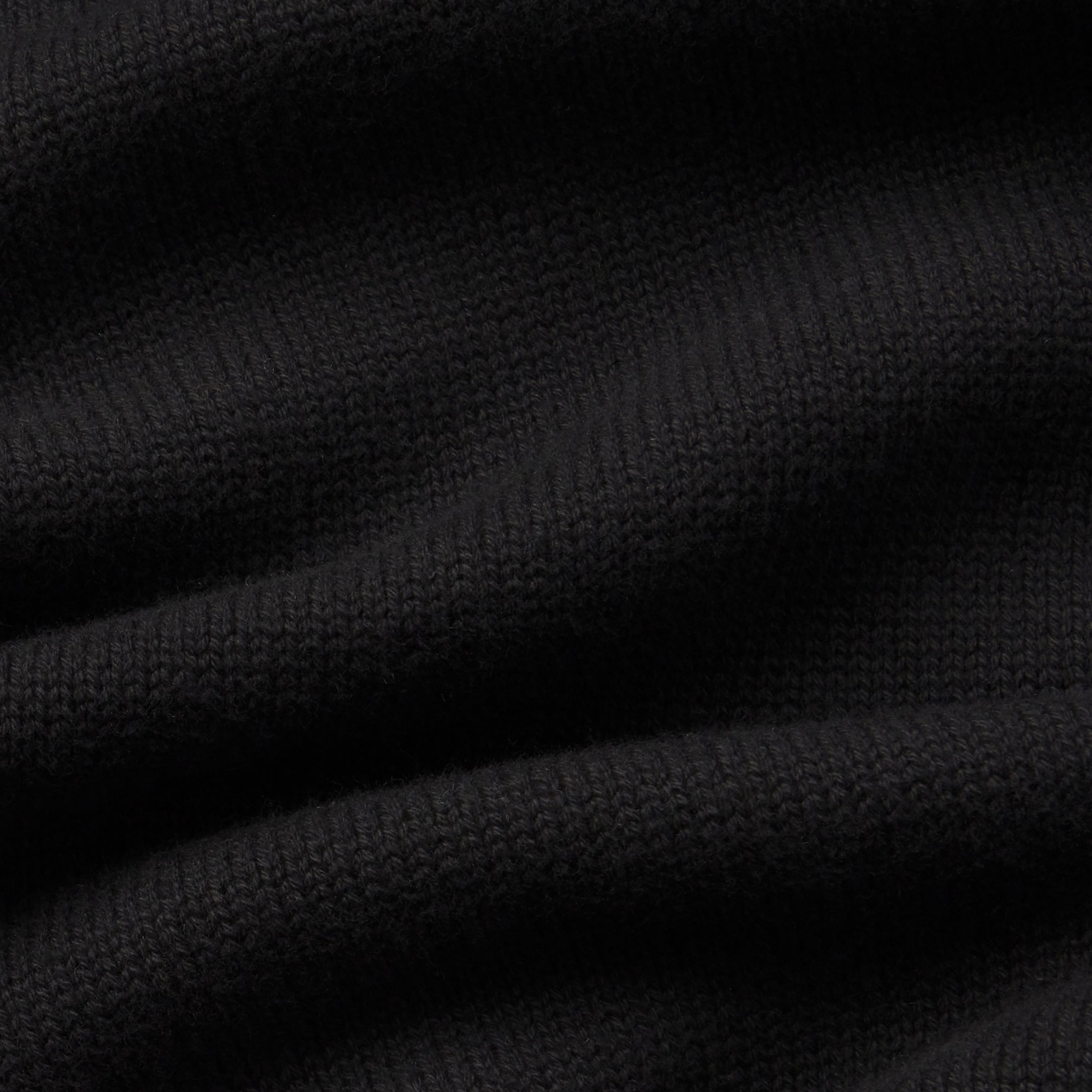 Chandail à col zippé - Noir authentique