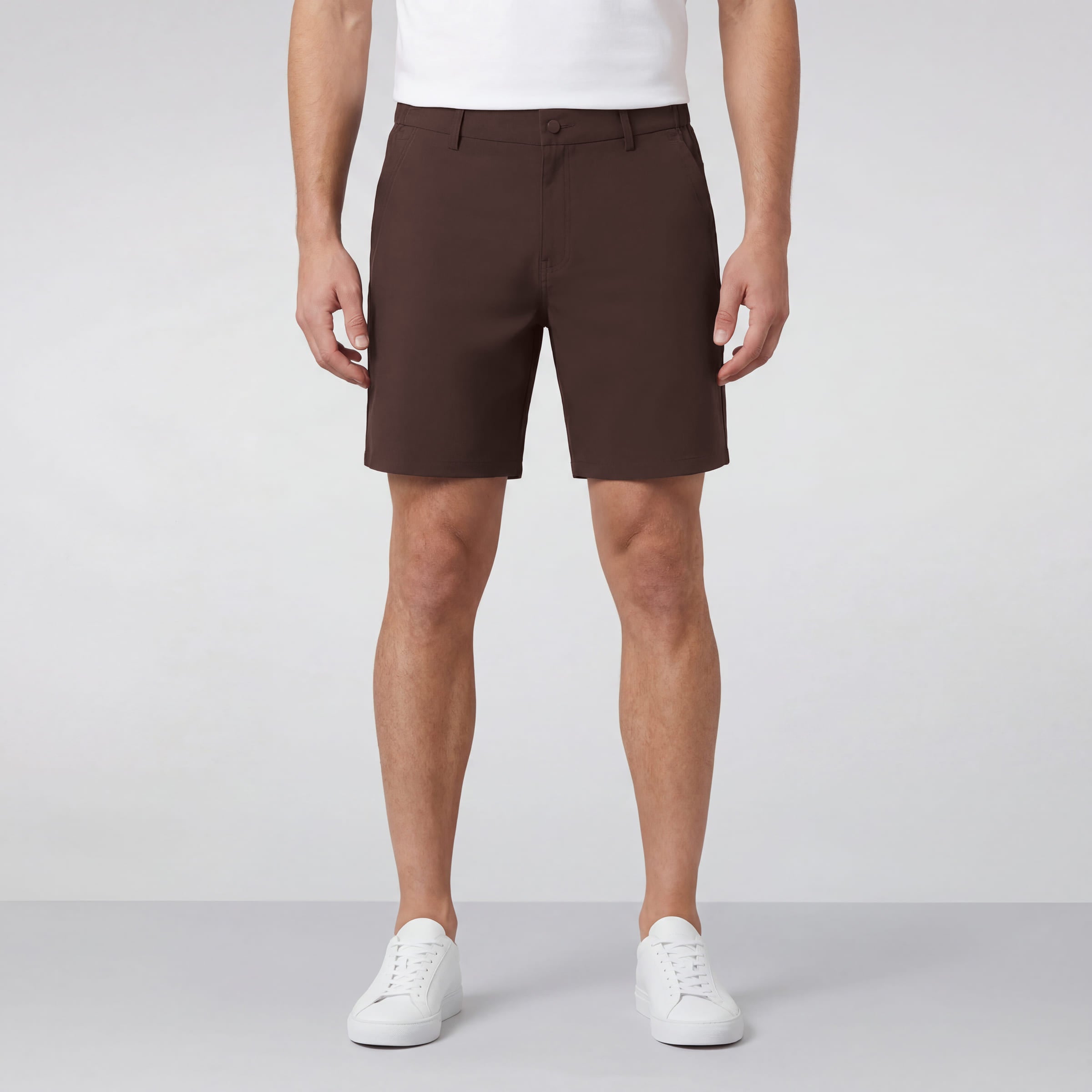 Tech Short 7 - Marron Bourbon