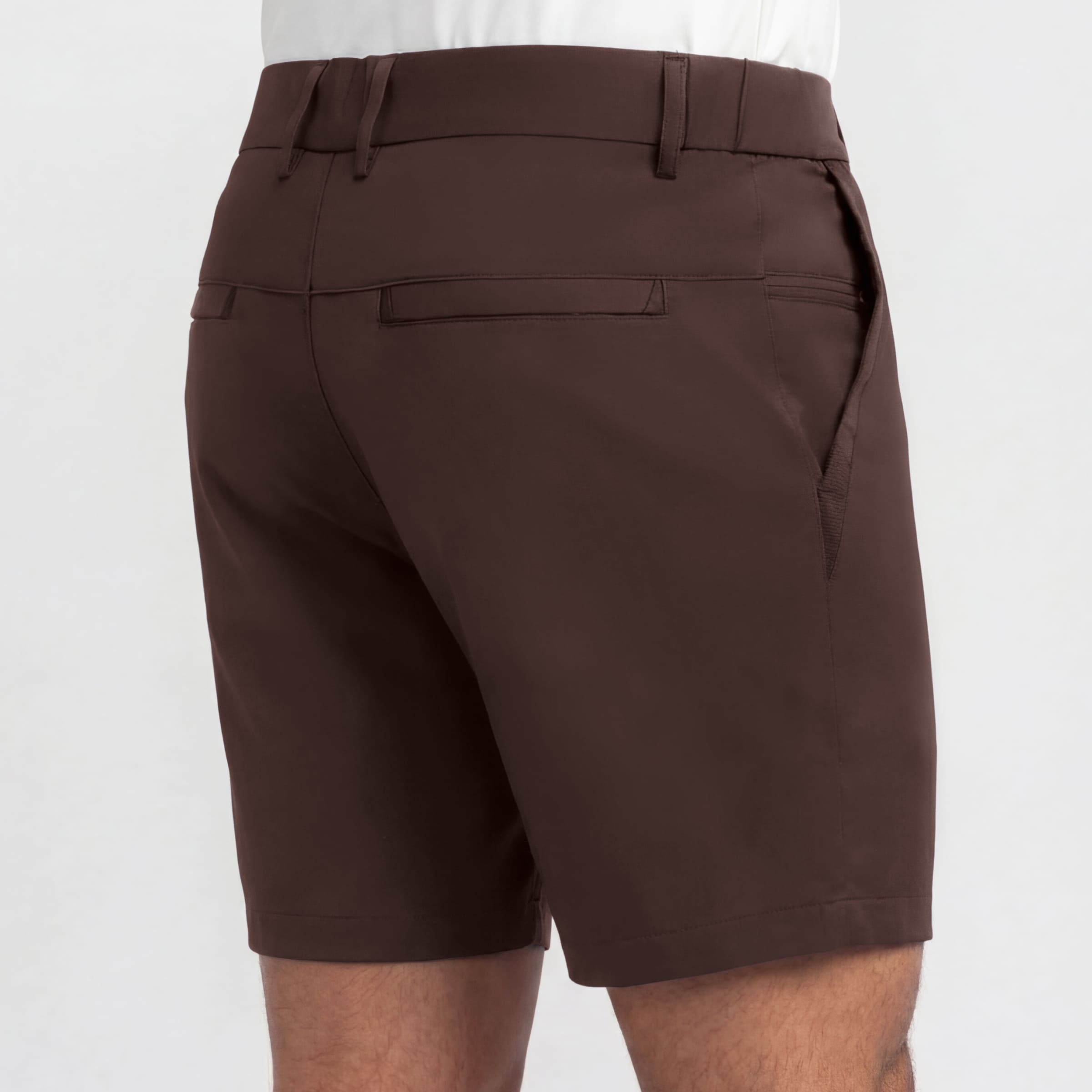 Tech Short 7 - Marron Bourbon