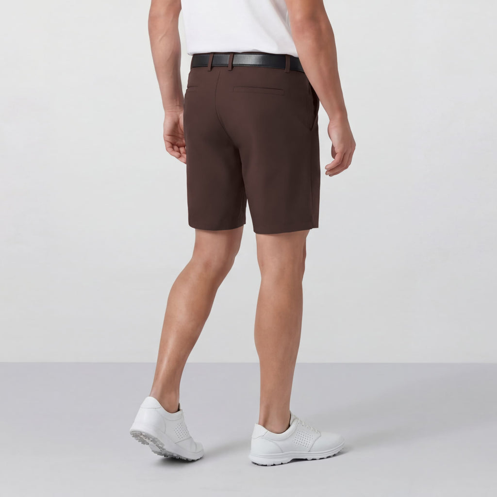 Tech Short 7 - Marron Bourbon