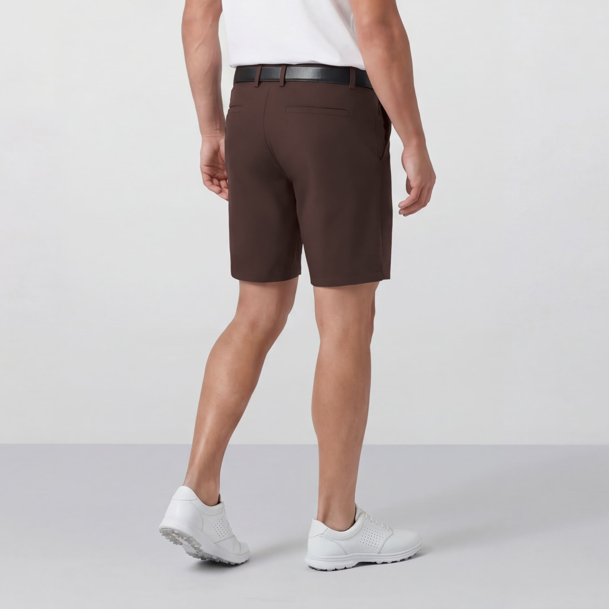 Tech Short 7 - Marron Bourbon