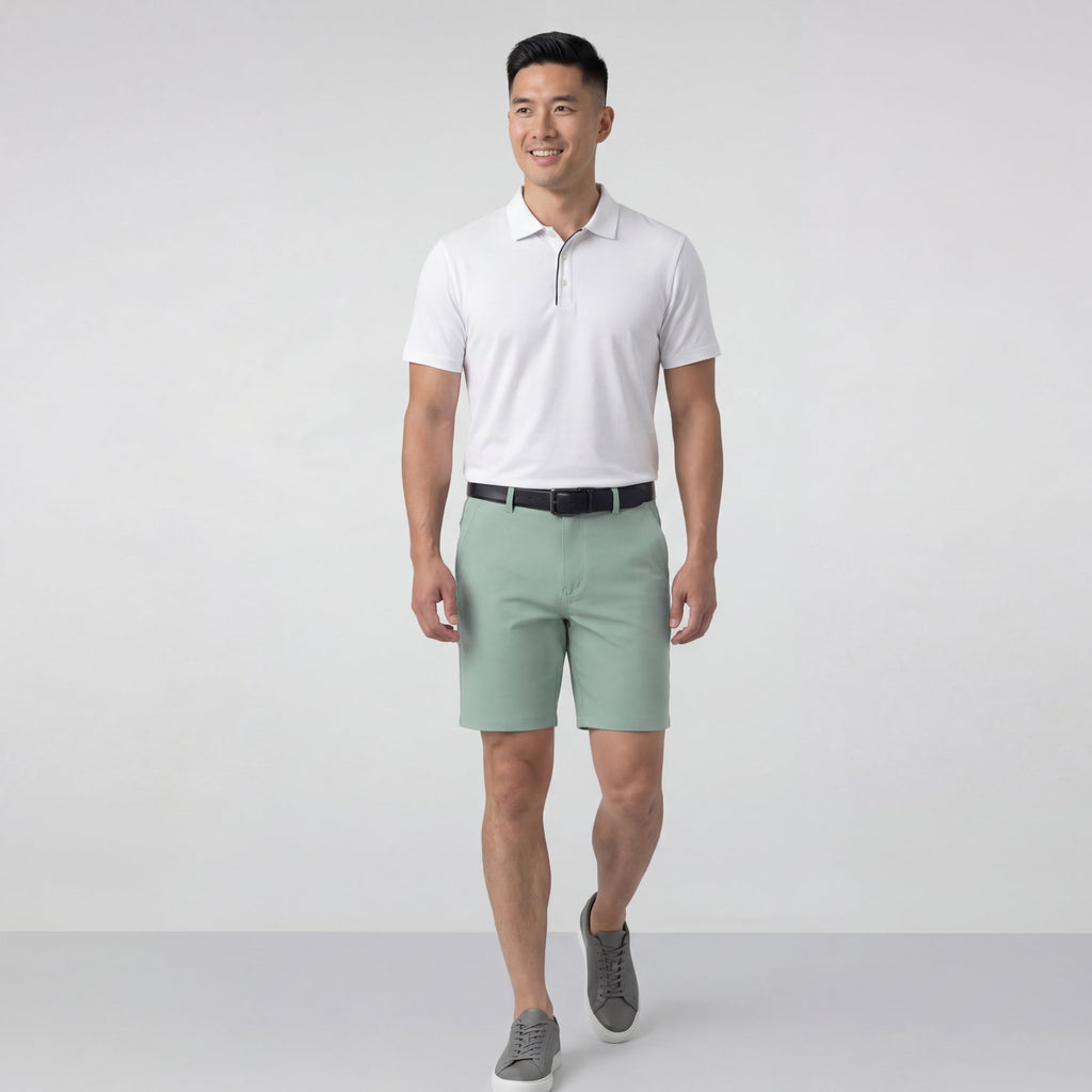 Short 7" - Vert sauge