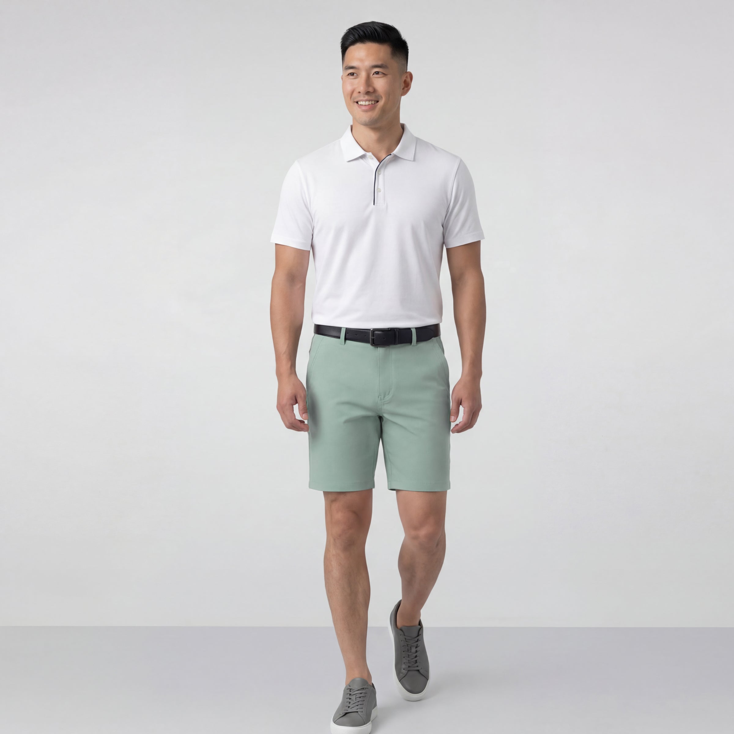 Short 7" - Vert sauge