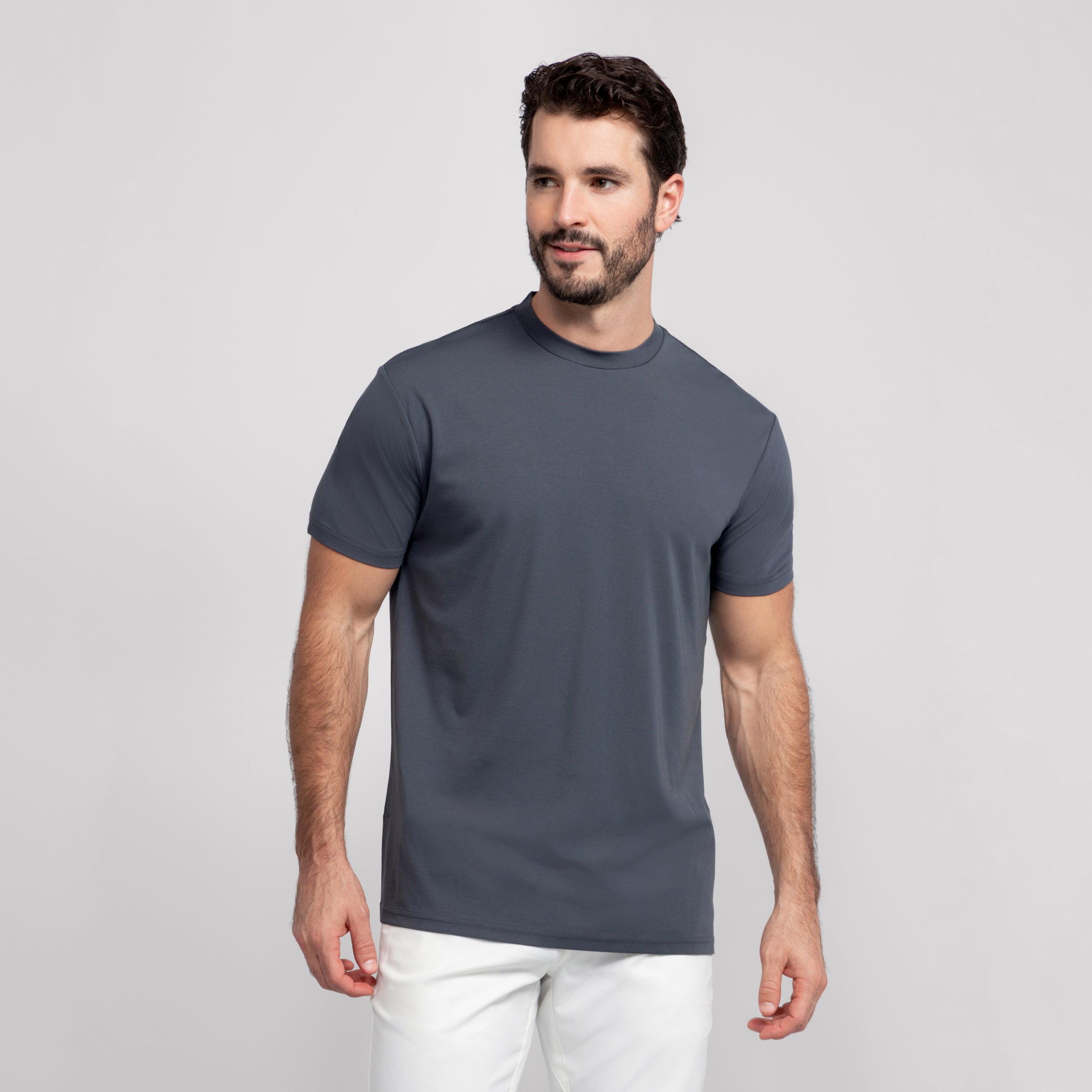 T-shirt col rond classique