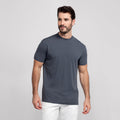 T-shirt ras du cou gris anthracite