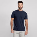 T-shirt col ras du cou - Bleu profond