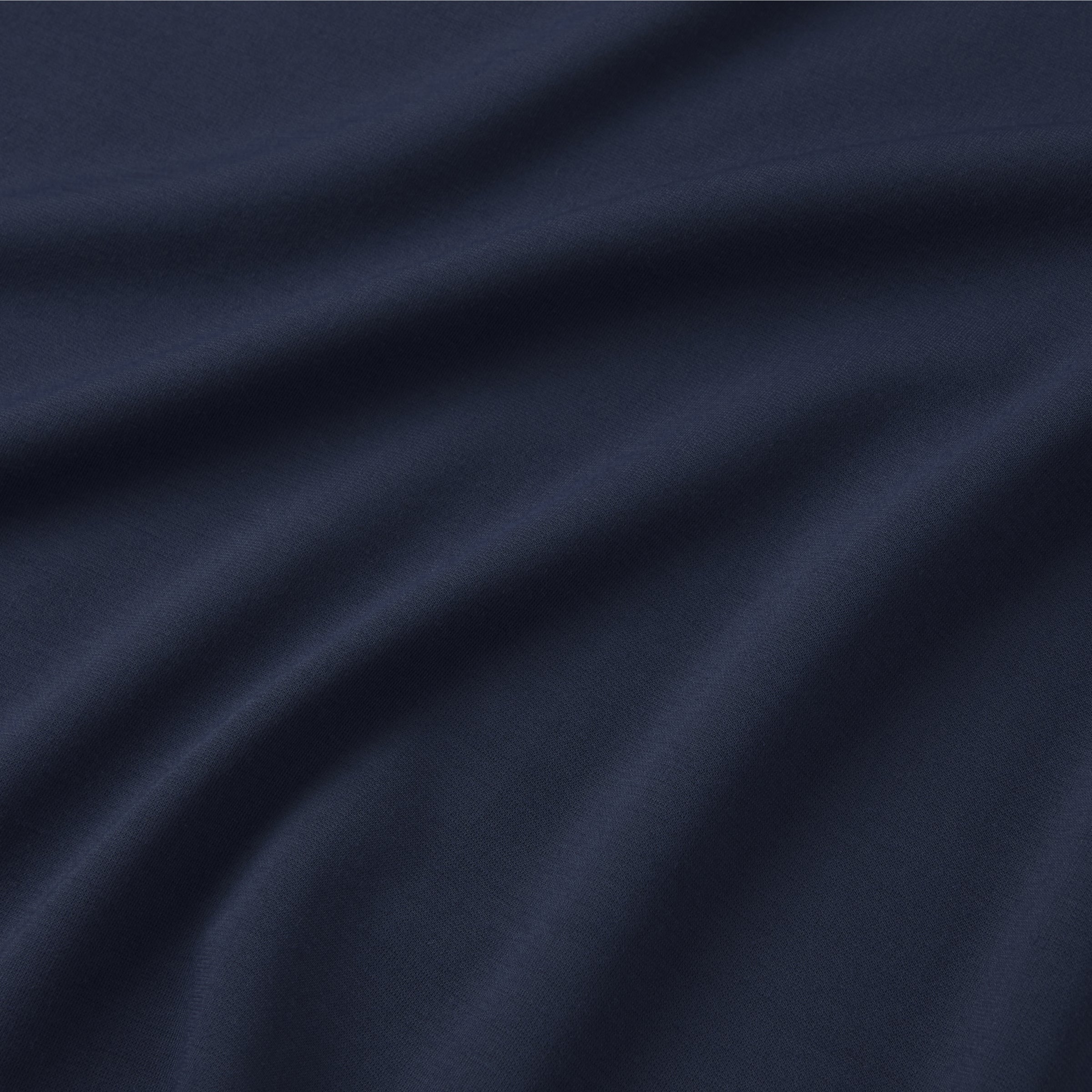 T-shirt col ras du cou - Bleu profond