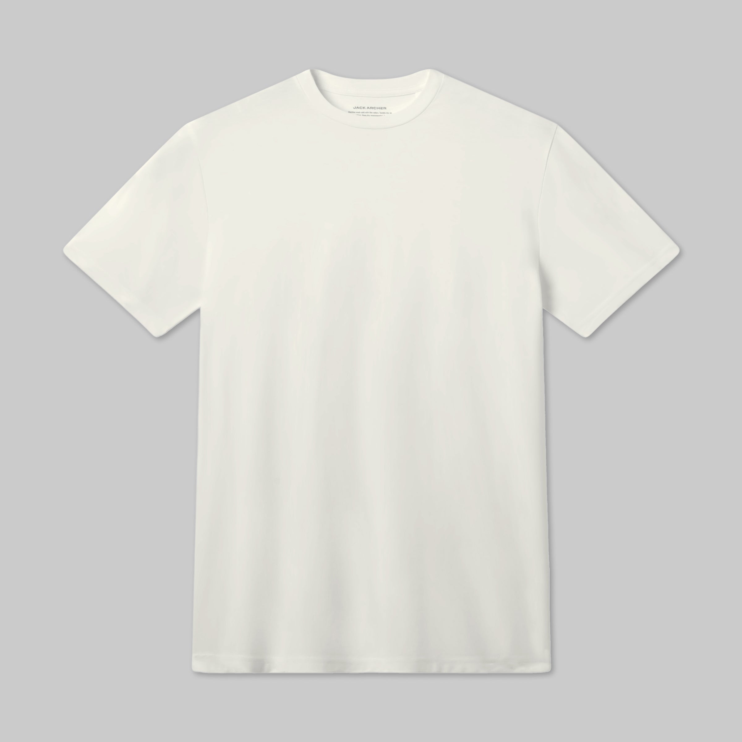 T-shirt ras-du-cou – Écru