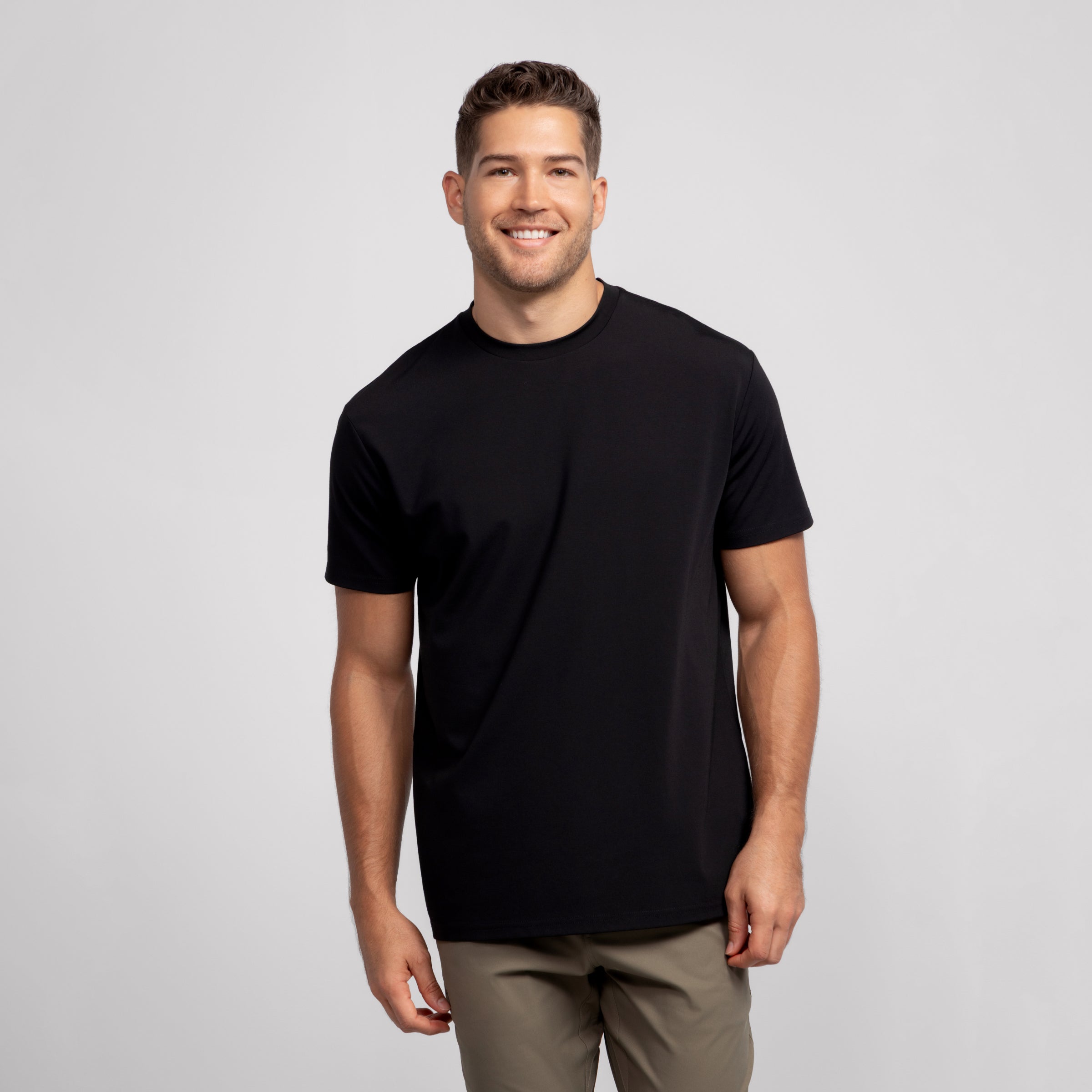 T-shirt col rond classique