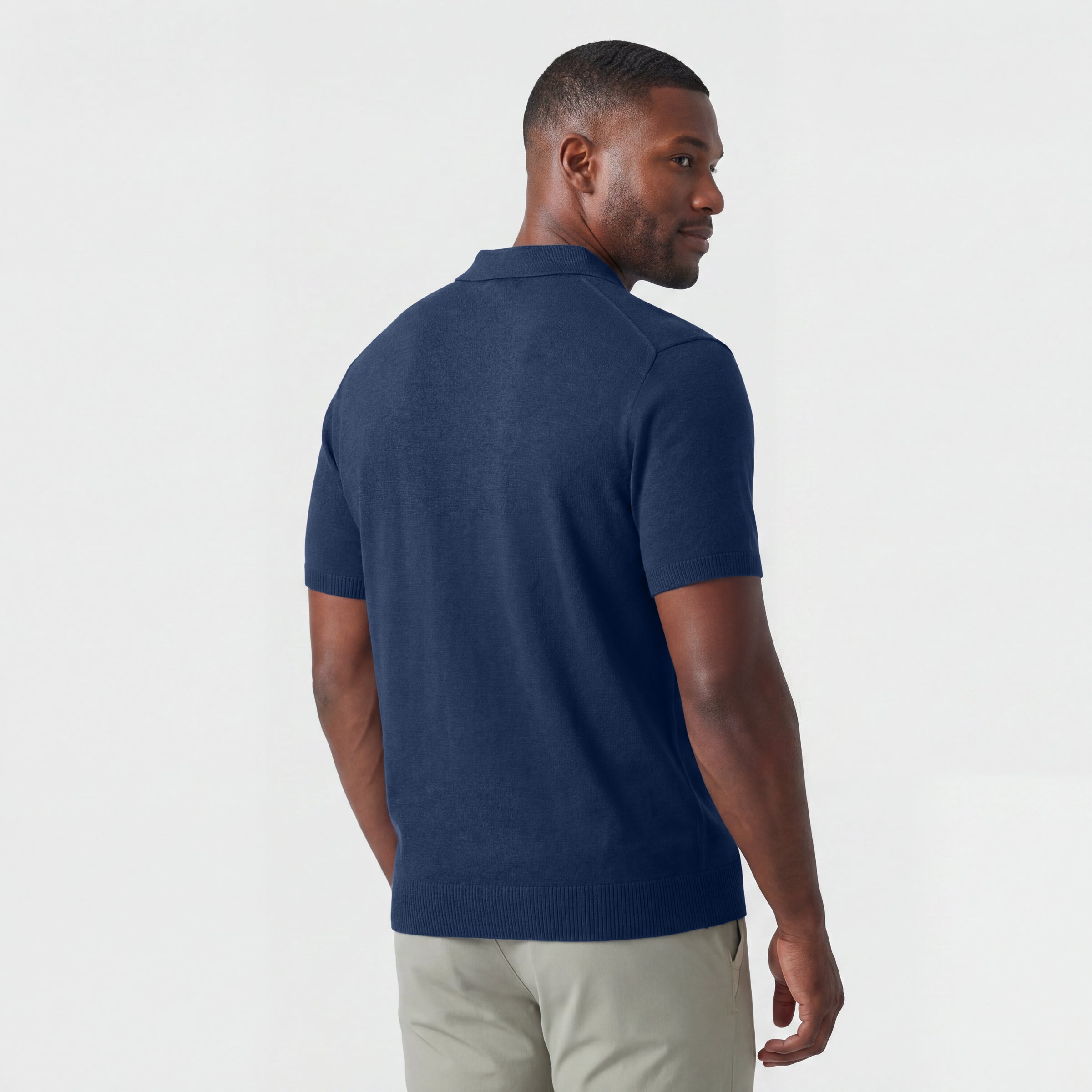 Polo d'été -- Bleu Marine