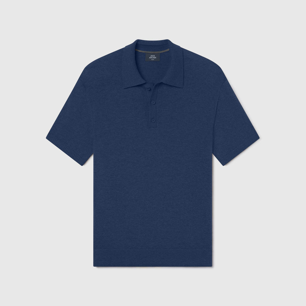 Polo d'été -- Bleu Marine