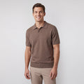 Polo - Gris chiné moka