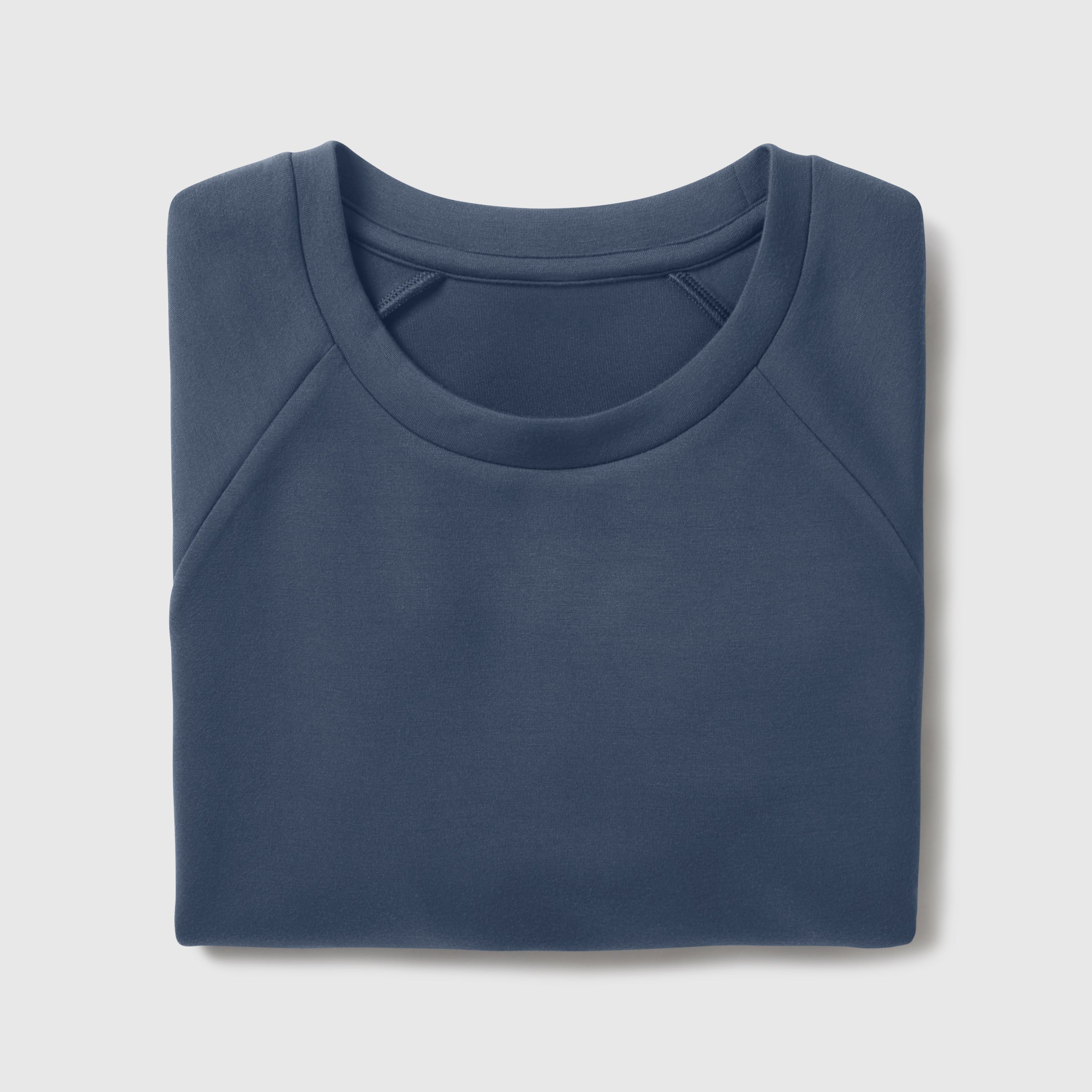Sweat ras du cou - Bleu Orageux